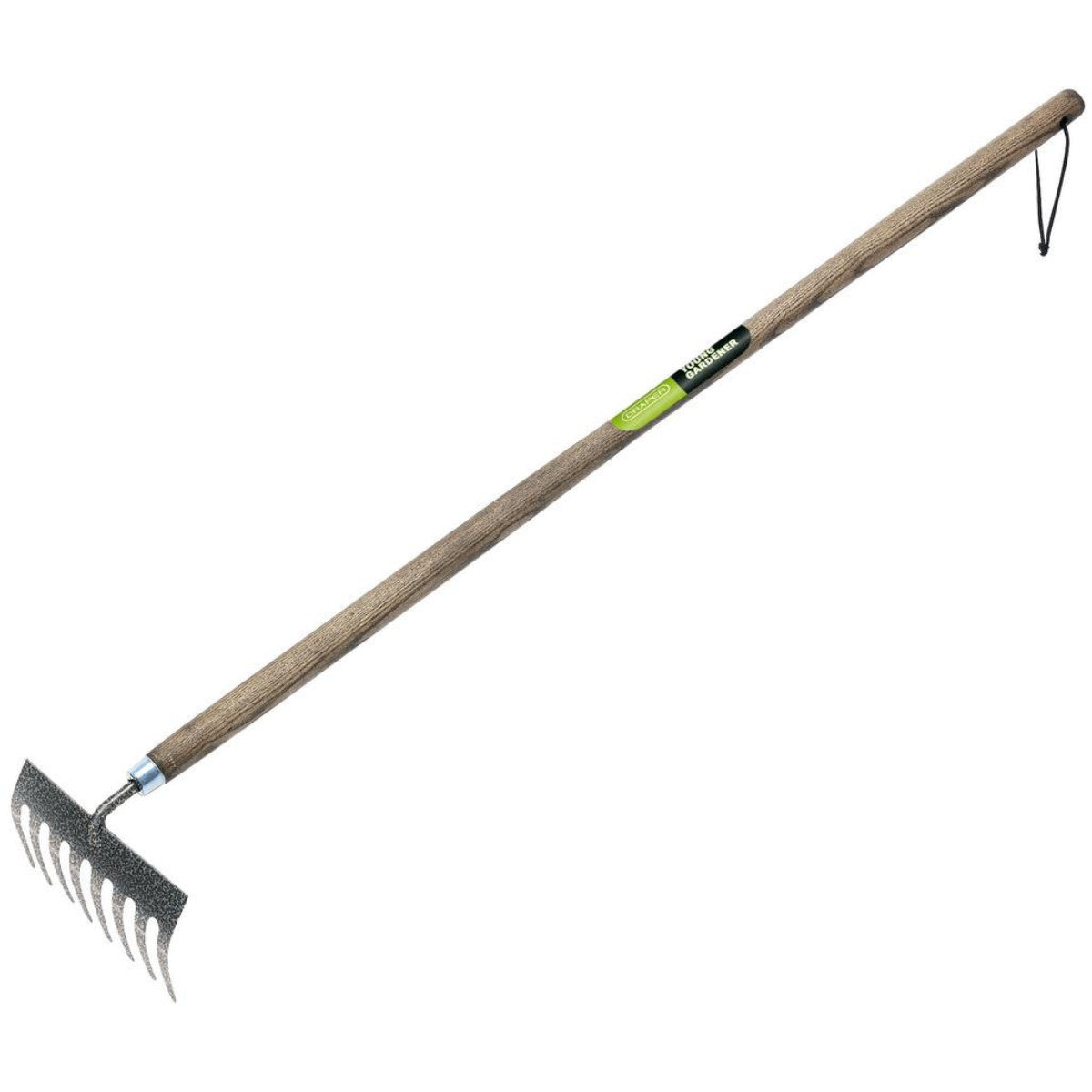 Draper Young Gardener Long Handled Garden Rake with FSC Ash Handle 29915