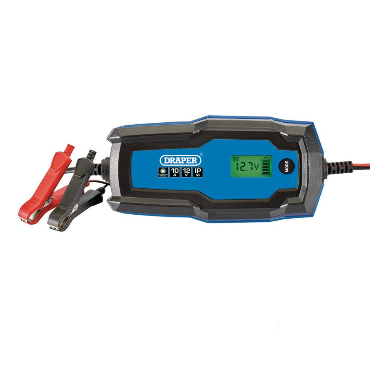 Draper 6/12V Smart Charger and Battery Maintainer, 10A 53491