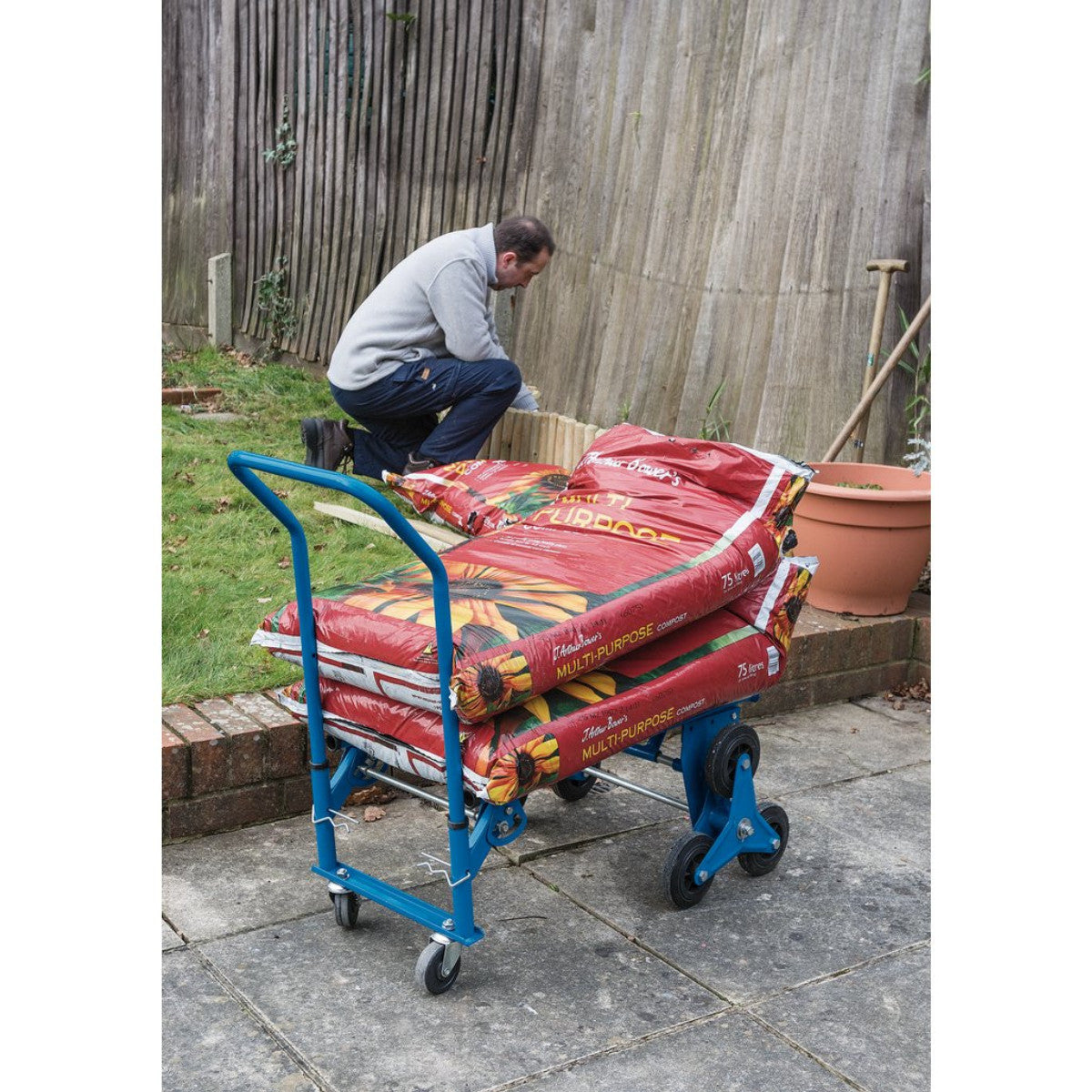 Draper 2-in-1 Stair Climb Sack Truck 85675