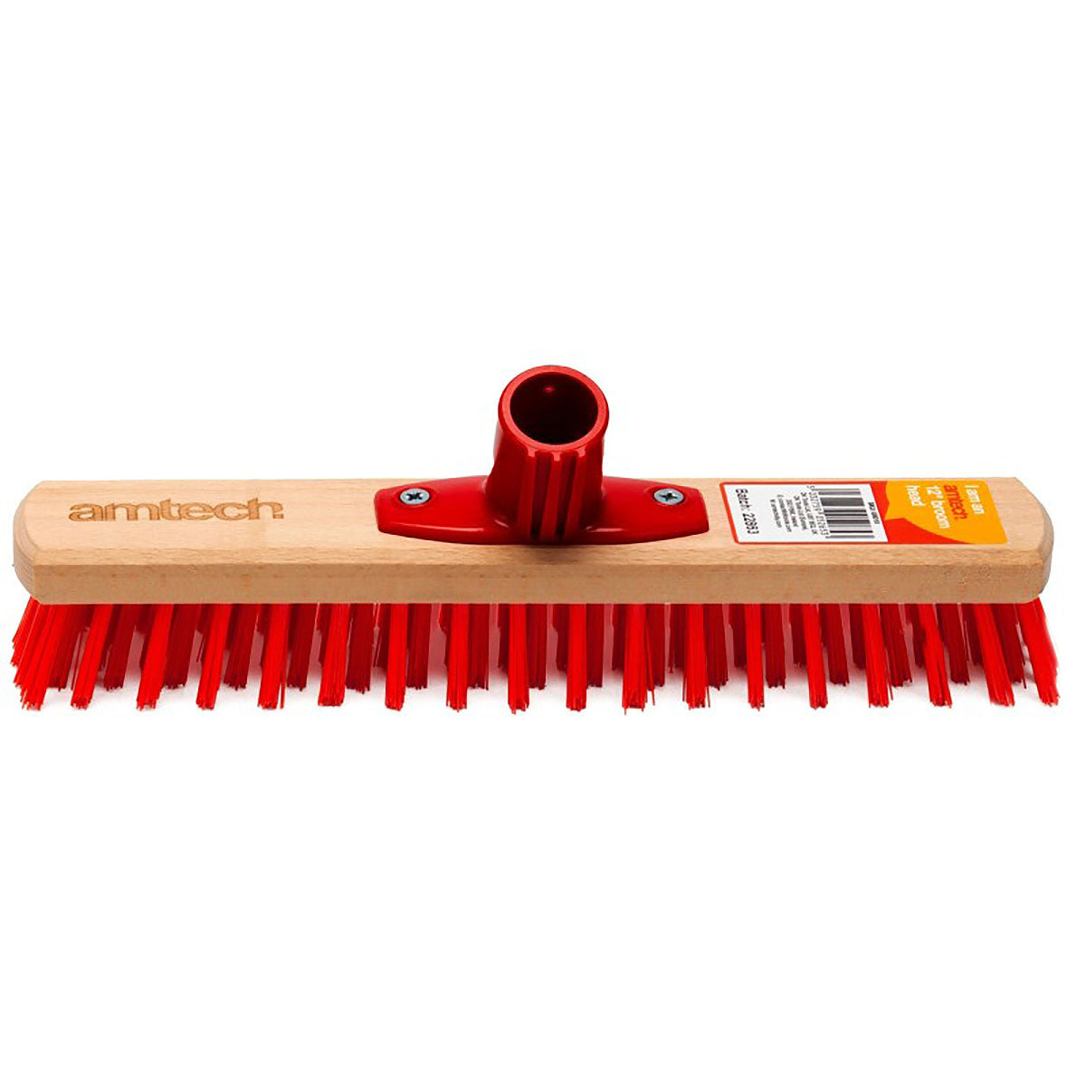 Amtech 300mm (12 inch) Stiff Bristle Broom U8012