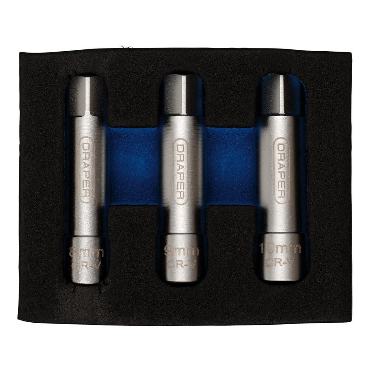 Draper Glow Plug Socket Set (3 Piece) 31813