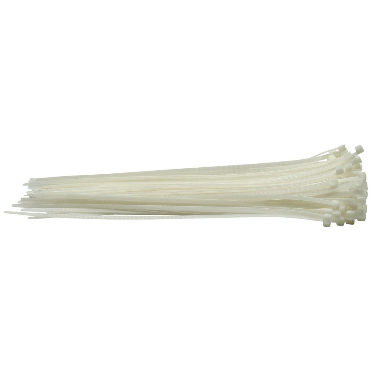 Draper Cable Ties, 4.8 x 300mm, White (Pack of 100) 70399