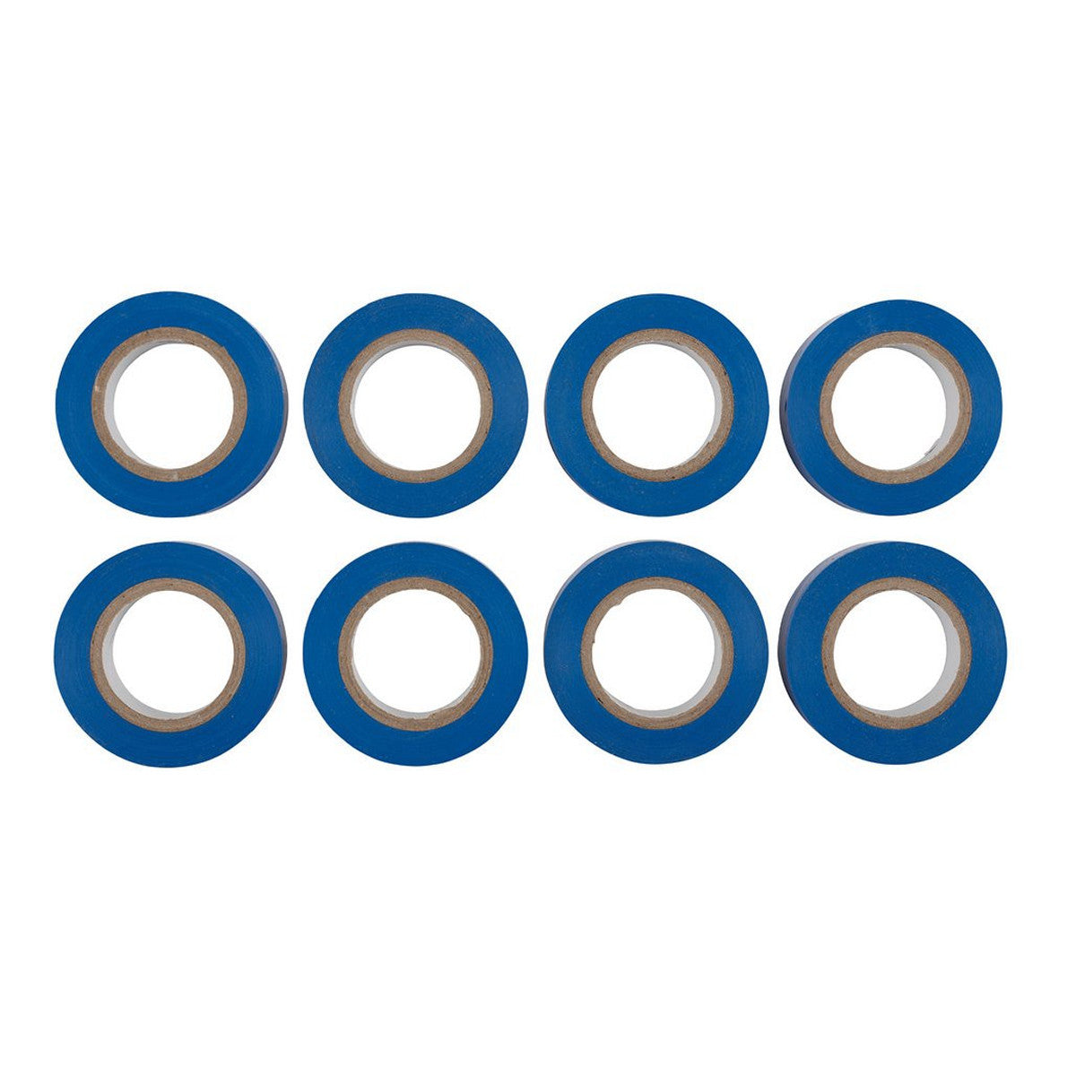 Draper Expert Insulation Tape to BSEN60454/Type2, 10m x 19mm, Blue (Pack of 8) 11915