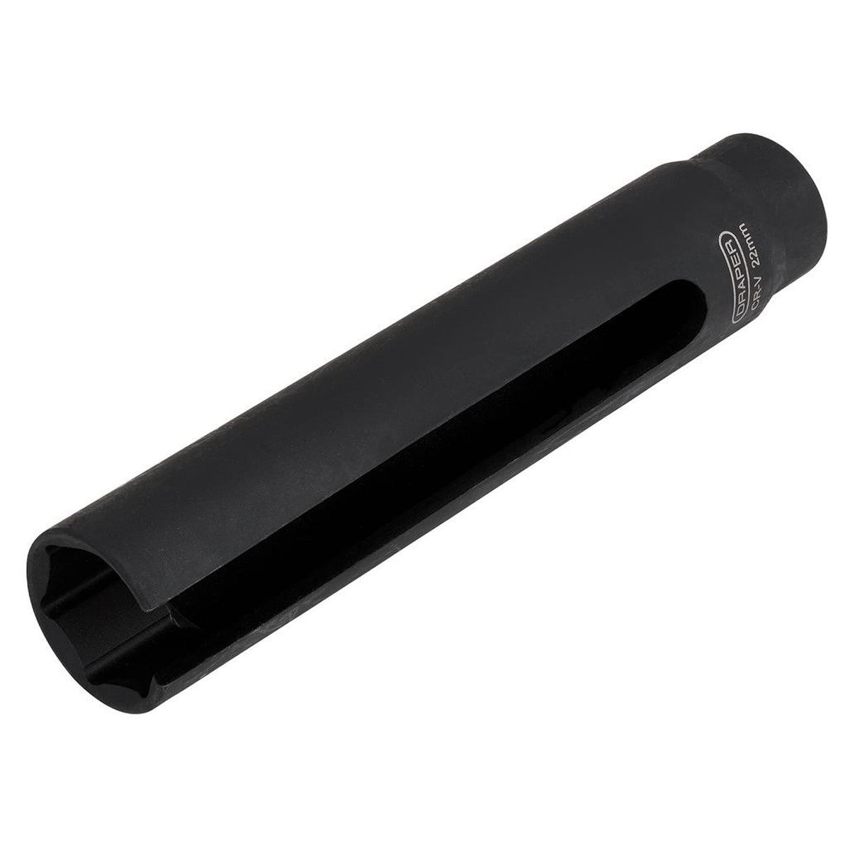 Draper Extra Long Oxygen Sensor Socket, 1/2" Sq. Dr. 22mm 31818