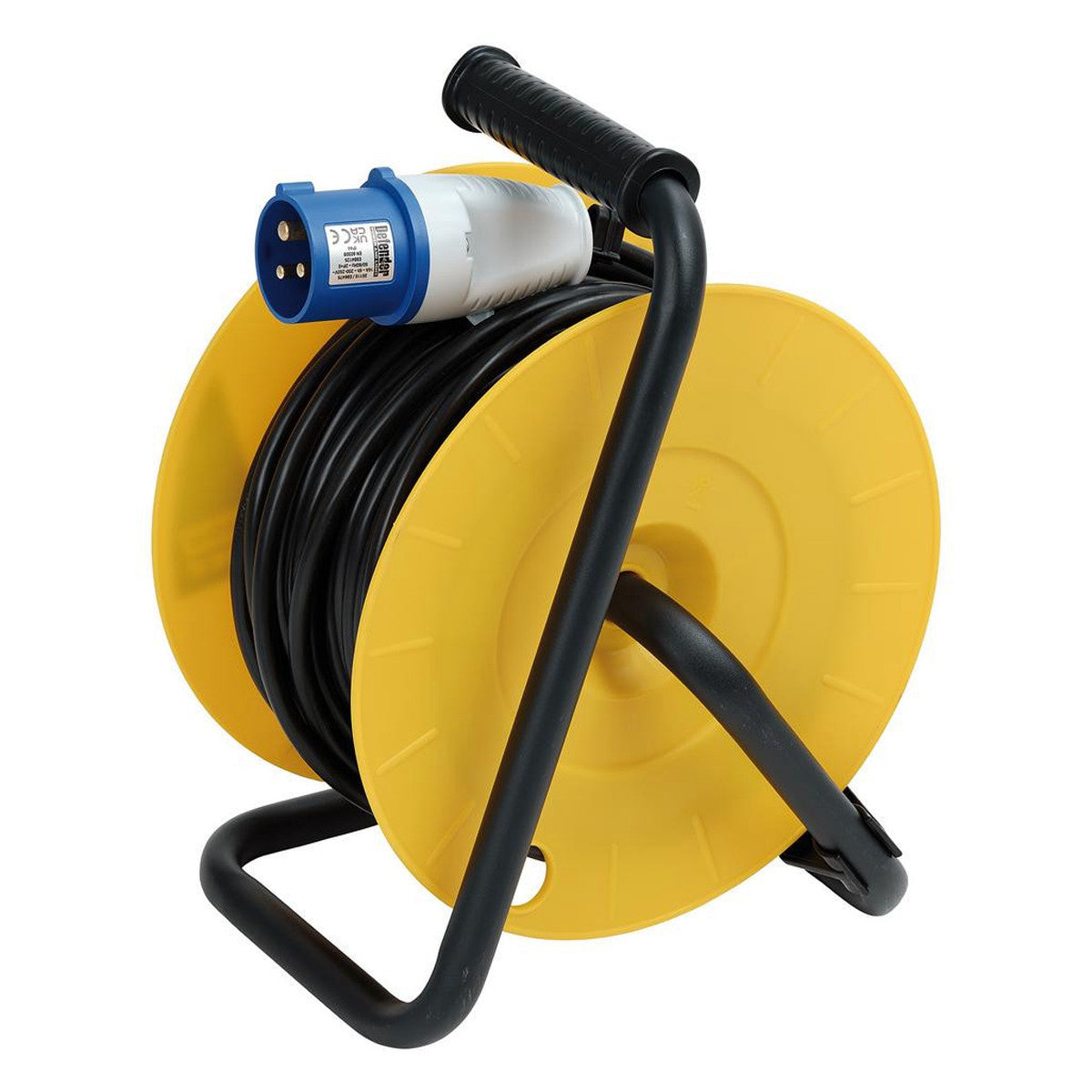 Defender E86475 230V 2-Way Light Industrial Cable Reel, 16A, 25m 35115