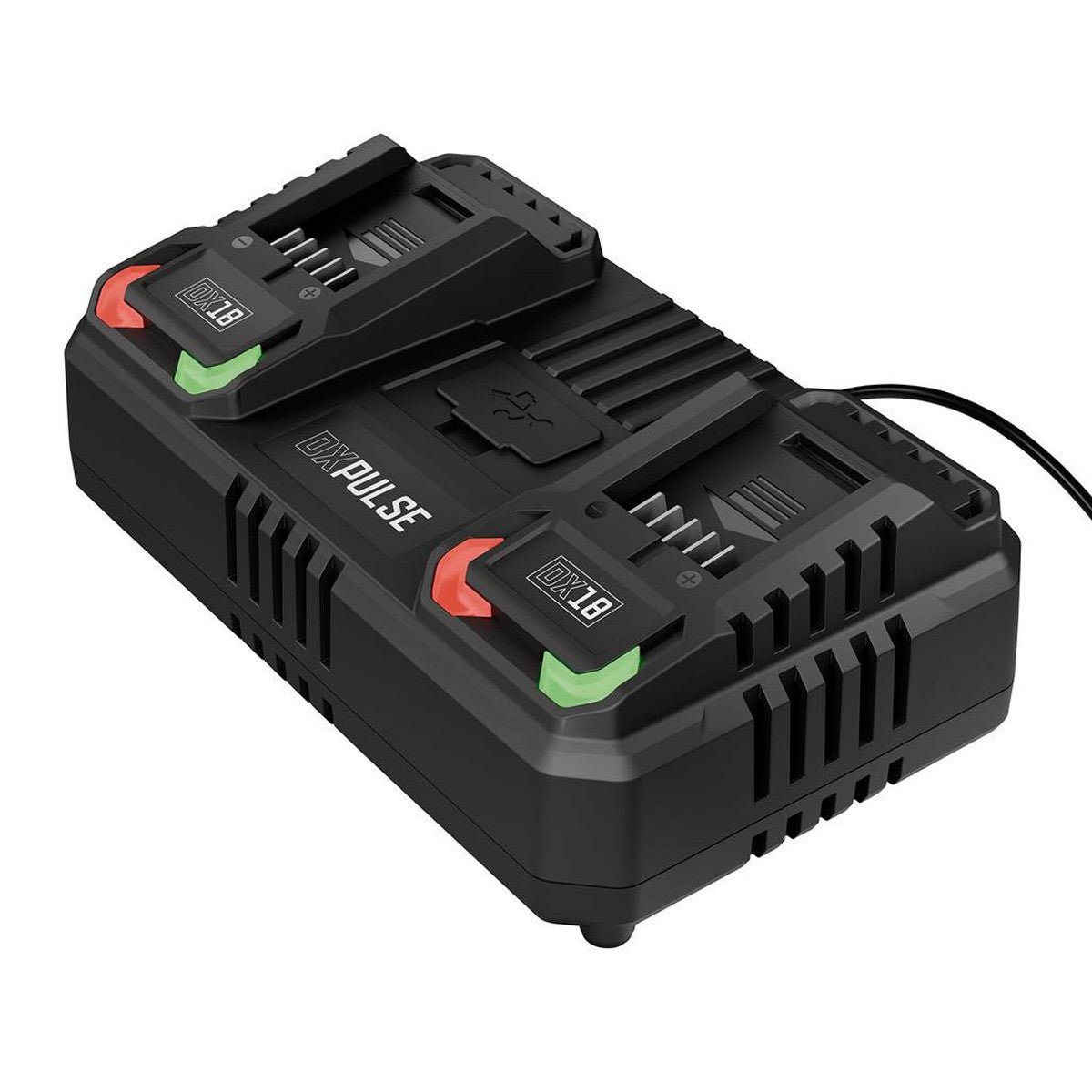 DXPULSE 18V Twin Fast Charger, 4.5A (2 Piece) 36782