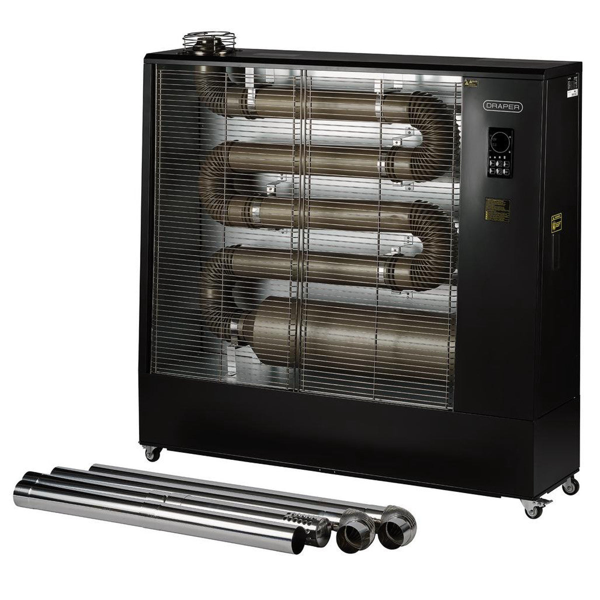 Draper Far Infrared Diesel Heater, 22Kw with Flue Kit 36881