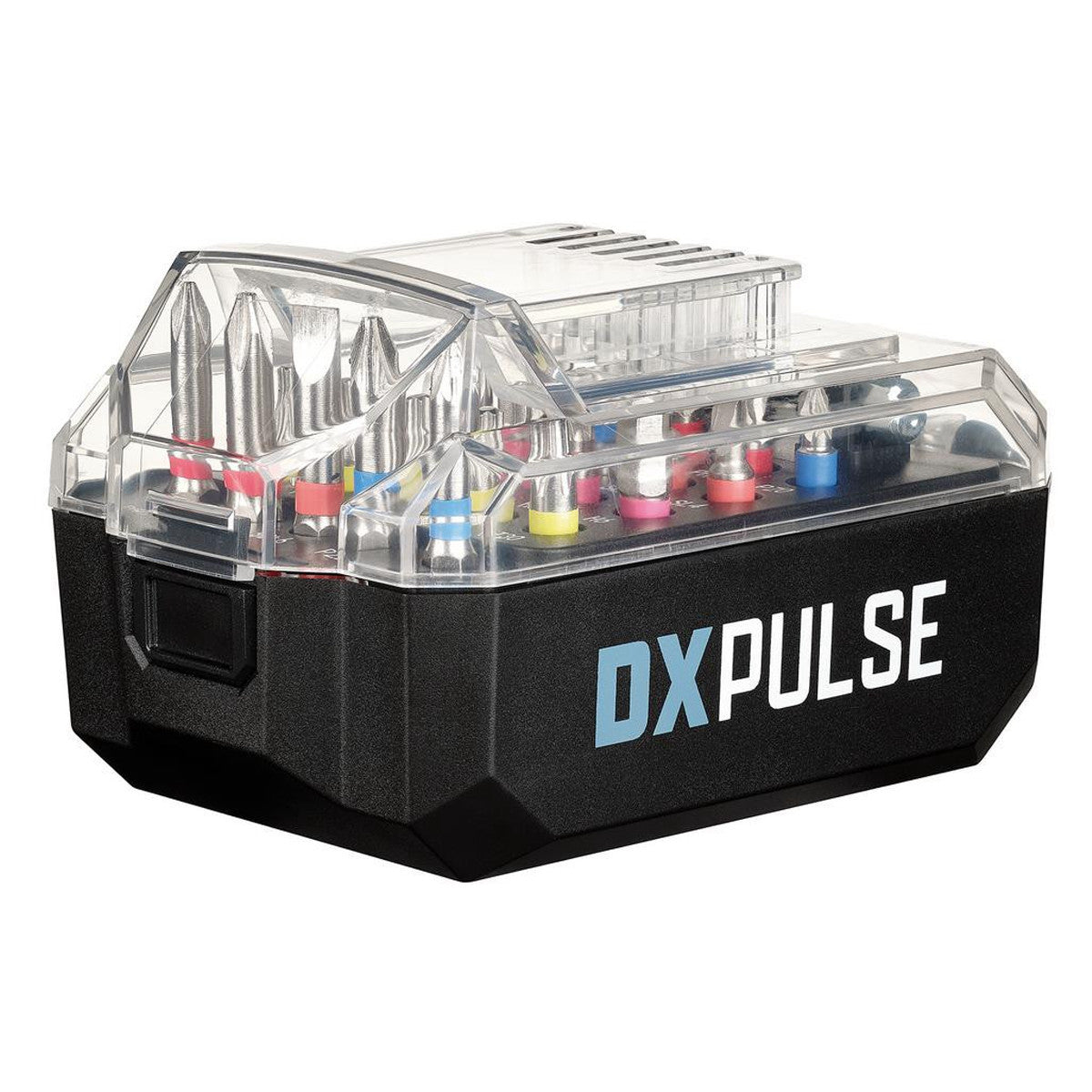 DXPULSE 18V Brushless Combi and Impact Driver Twin Kit with Drill Accessories, 2.4A Charger, 2 x 2.0Ah Battery, and Carry Case 39658