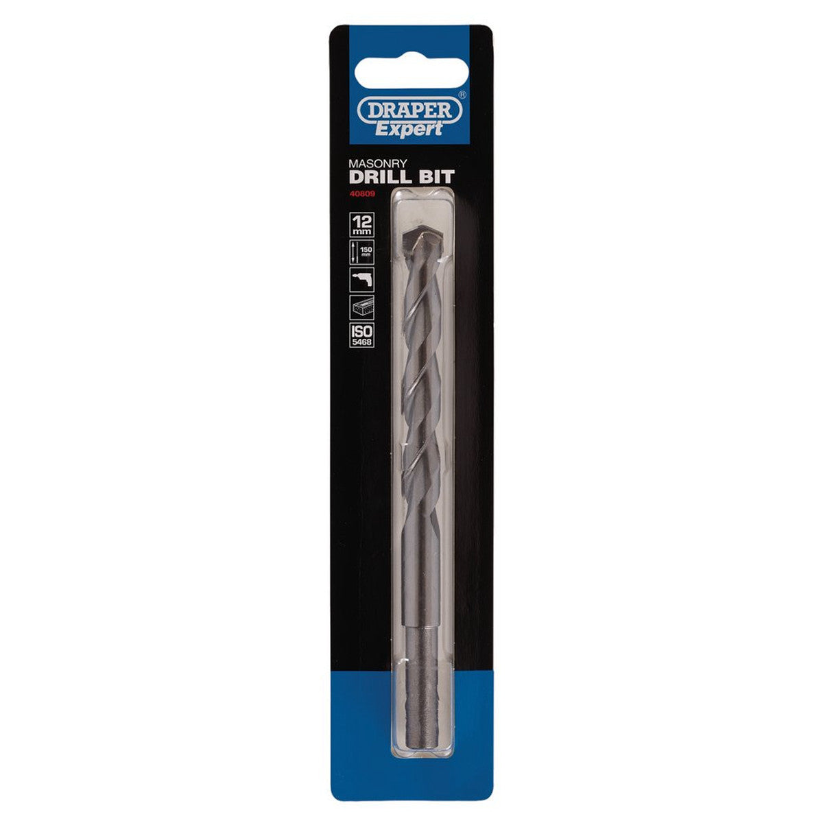 Draper Expert Masonry Drill Bit, 12 x 150mm 40809