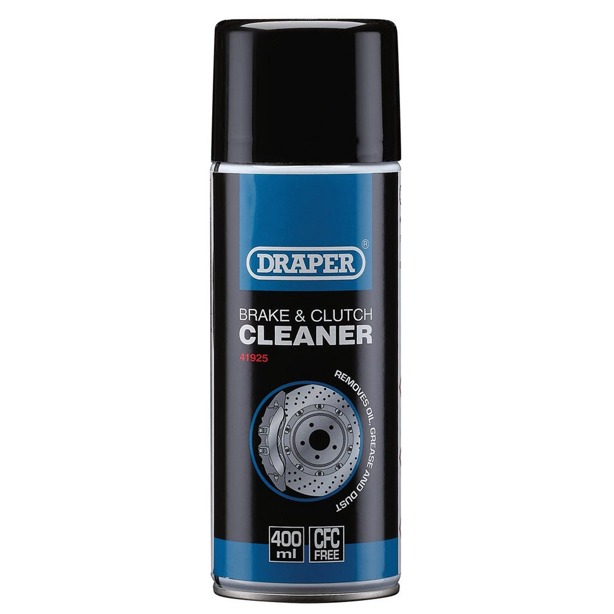 Draper Brake and Clutch Cleaner Spray, 400ml 41925