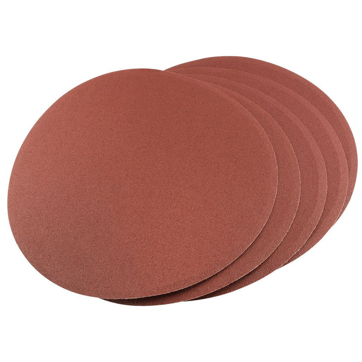 Draper Self-Adhesive Aluminium Oxide Sanding Discs, 200mm, 100 Grit (Pack of 5) 54679