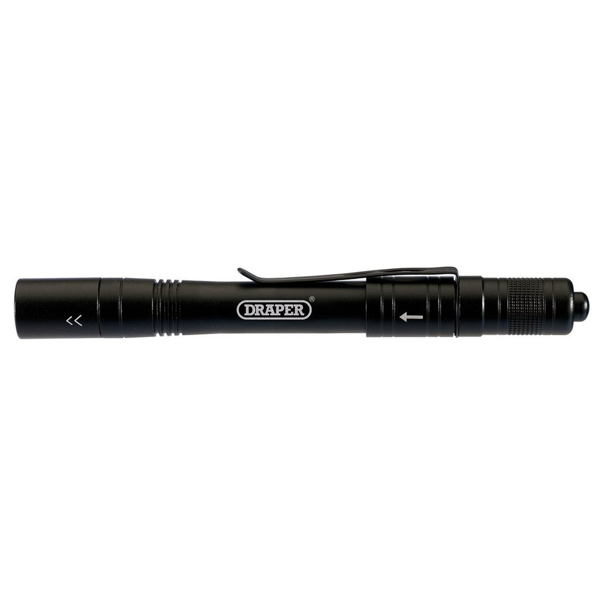 Draper LED Rechargeable Aluminium Penlight, 1W, 80 Lumens 90099