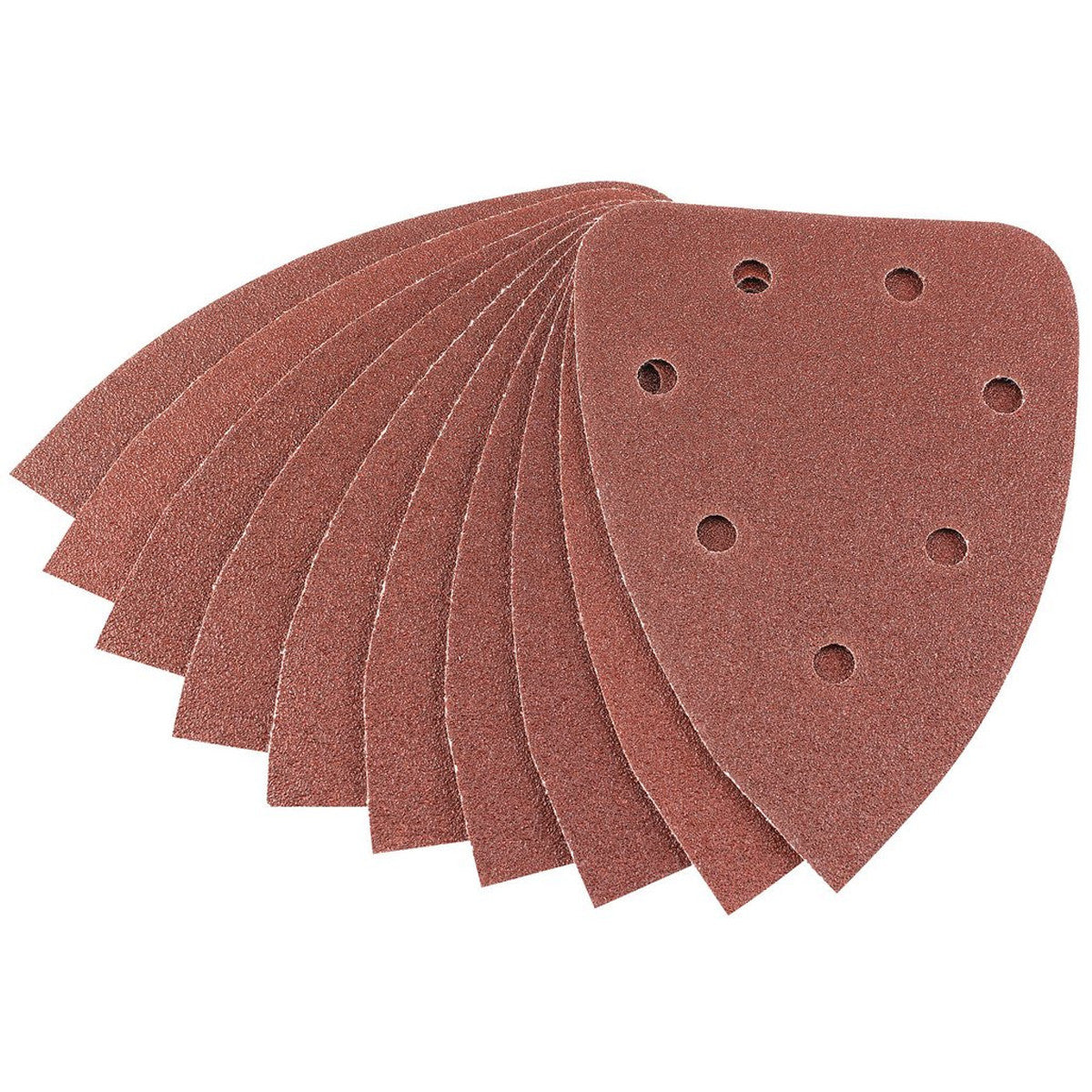 Draper Aluminium Oxide Sanding Sheets, 141 x 141 x 98mm, 80 Grit 92329
