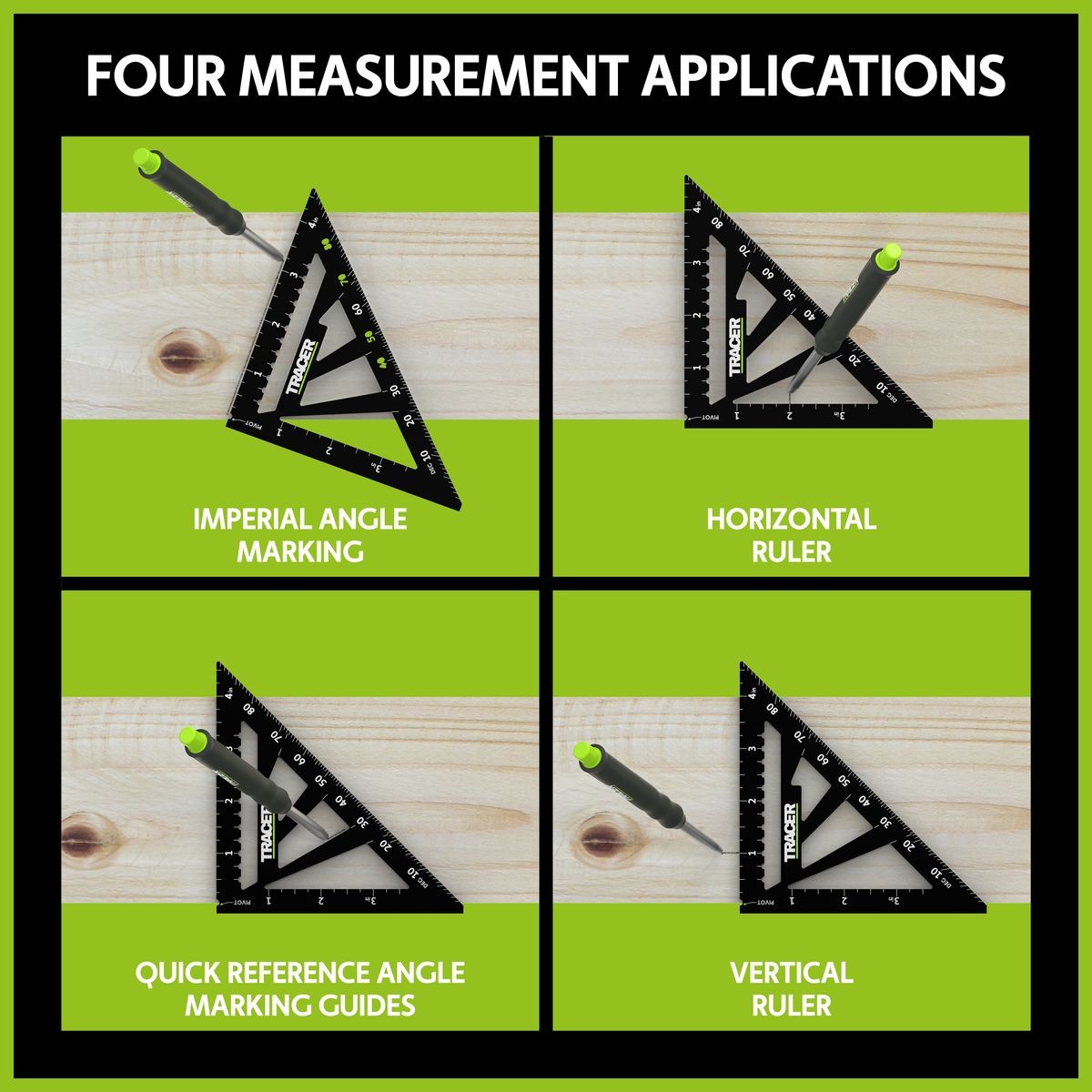 TRACER 4.5'' TRACER Imperial Speed Square ASQ4I