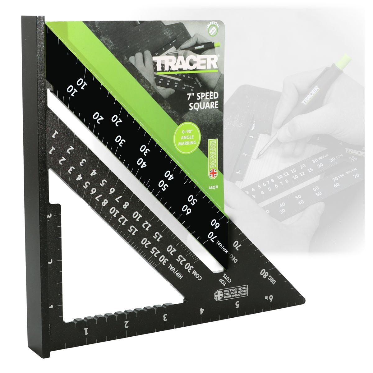 TRACER 7'' TRACER Imperial Speed Square ASQ7I