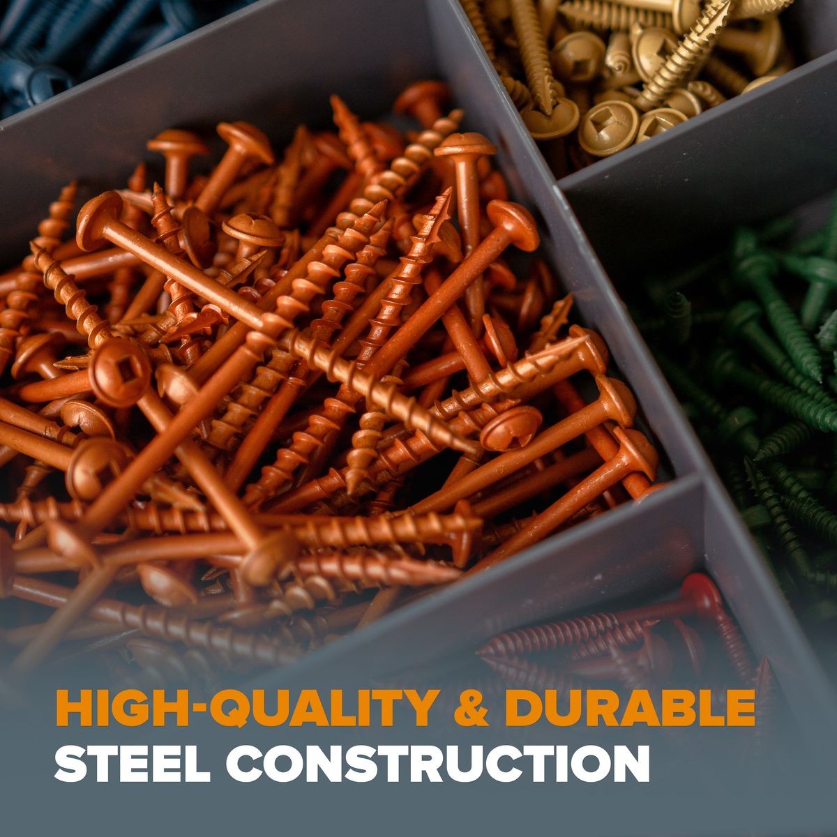 BORA Screws 1-Inch Coarse 100-pcs BR-A180201