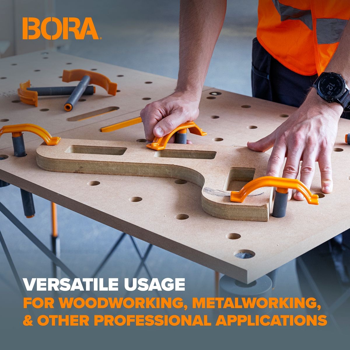 BORA Centipede 2 Pc Quick Clamps Set CA0302