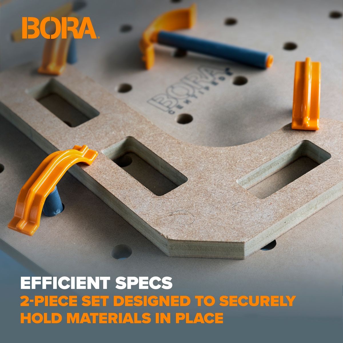 BORA Centipede 2 Pc Quick Clamps Set CA0302