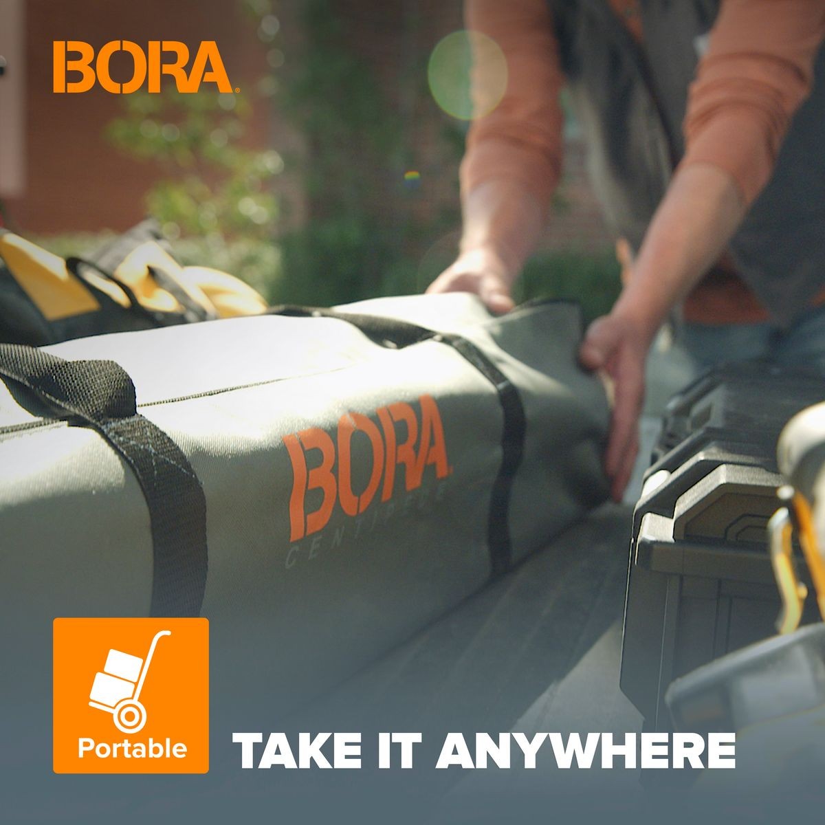BORA Centipede 4ft x 8ft x 30in Unit, 4 X-Cups, 4 Clamps, C/S Bag CK15S