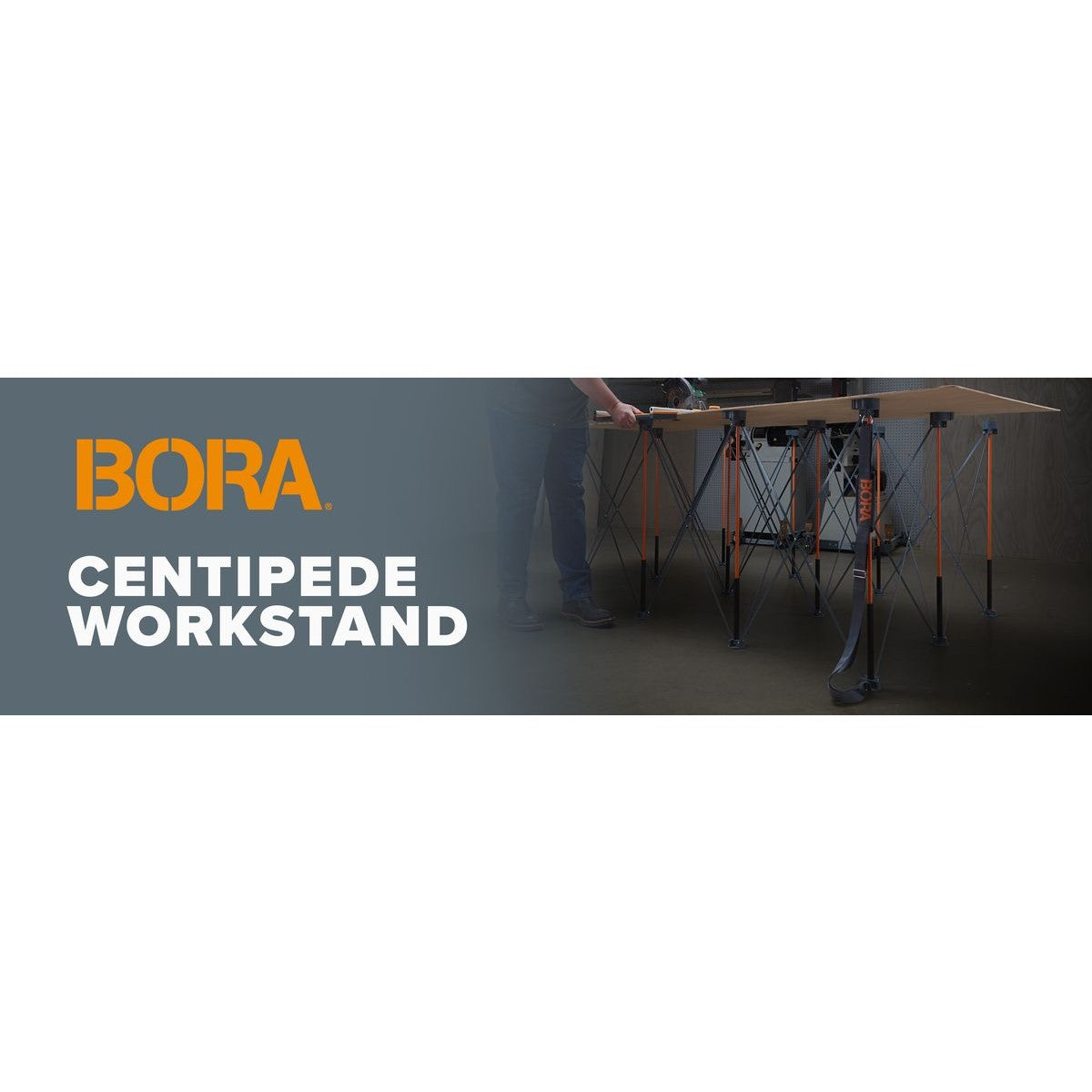 BORA Tall Centipede 4ft x 6ft x 36in Unit, Carry Strap CT12