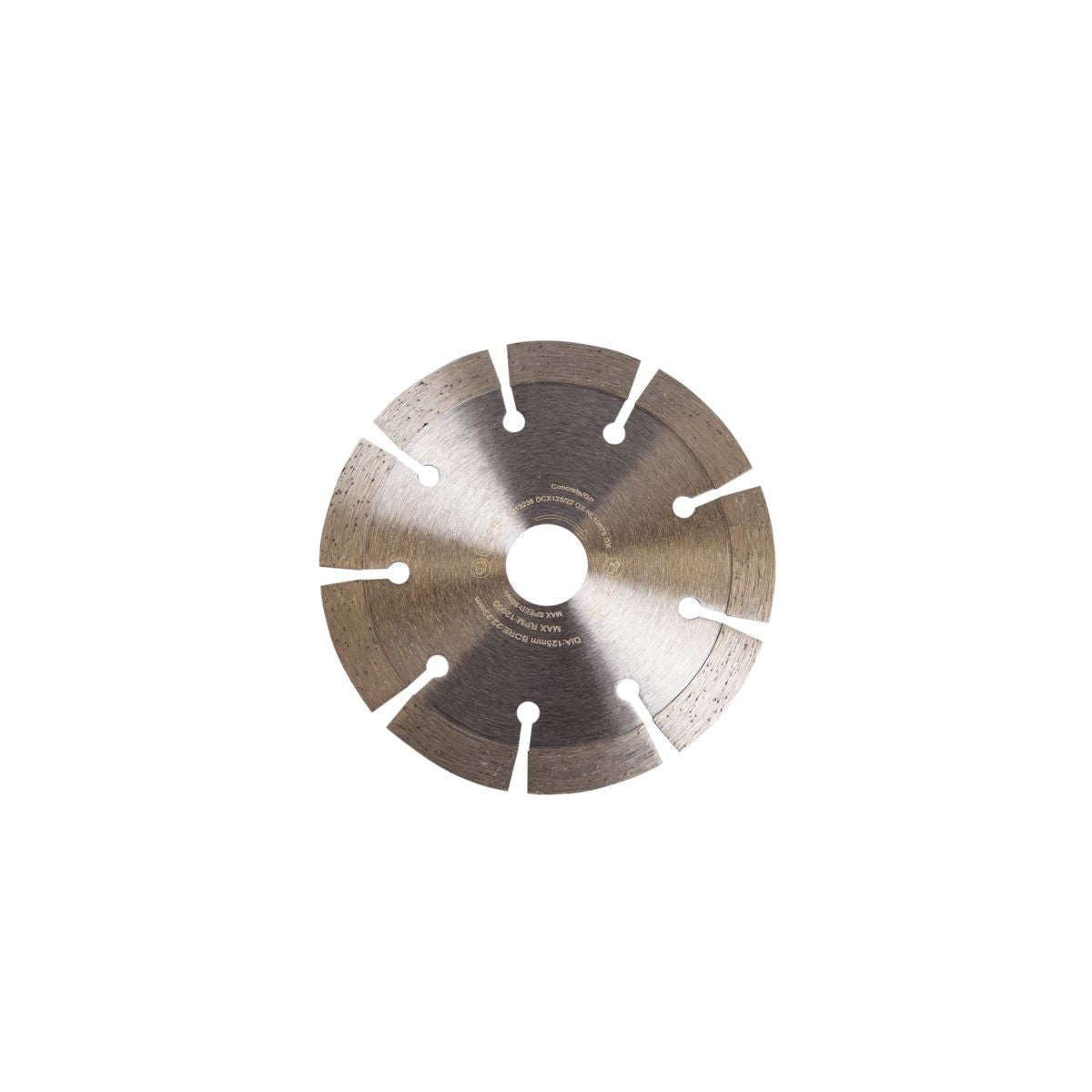 OX Premium Double Six Diamond Blade - GP - 125/22.23mm DCX125/22