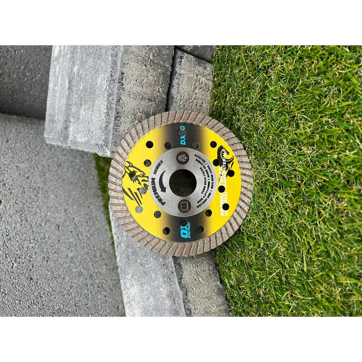 OX Premium Diamond Blade - Universal/Hard - 350/20mm DX10-350/20