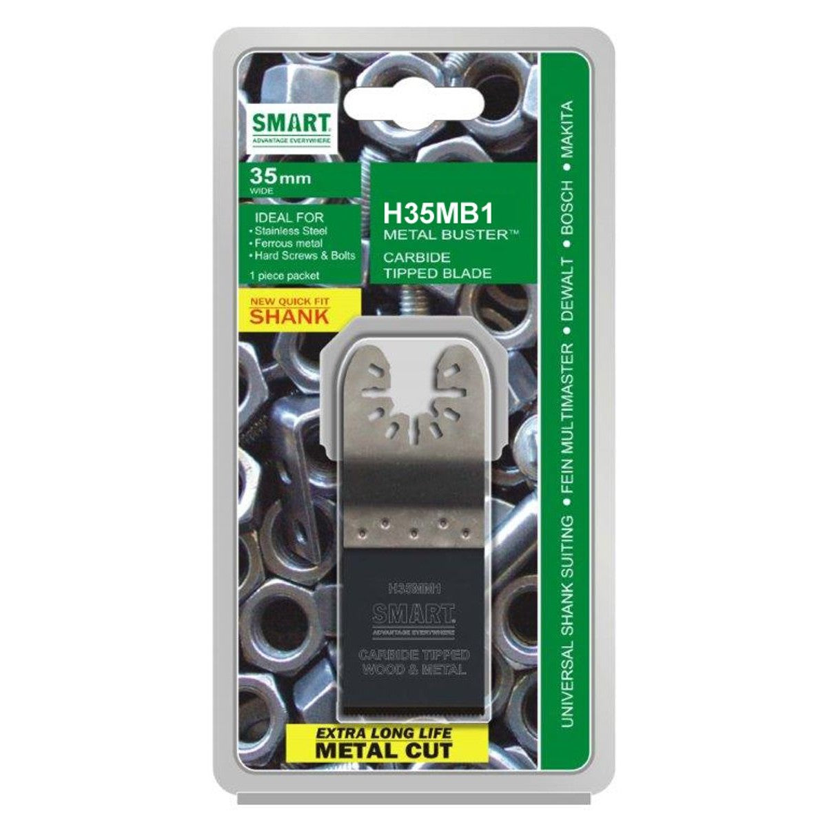 SMART Trade 35mm Metal Buster Blade 1Pc Pkt H35MB1