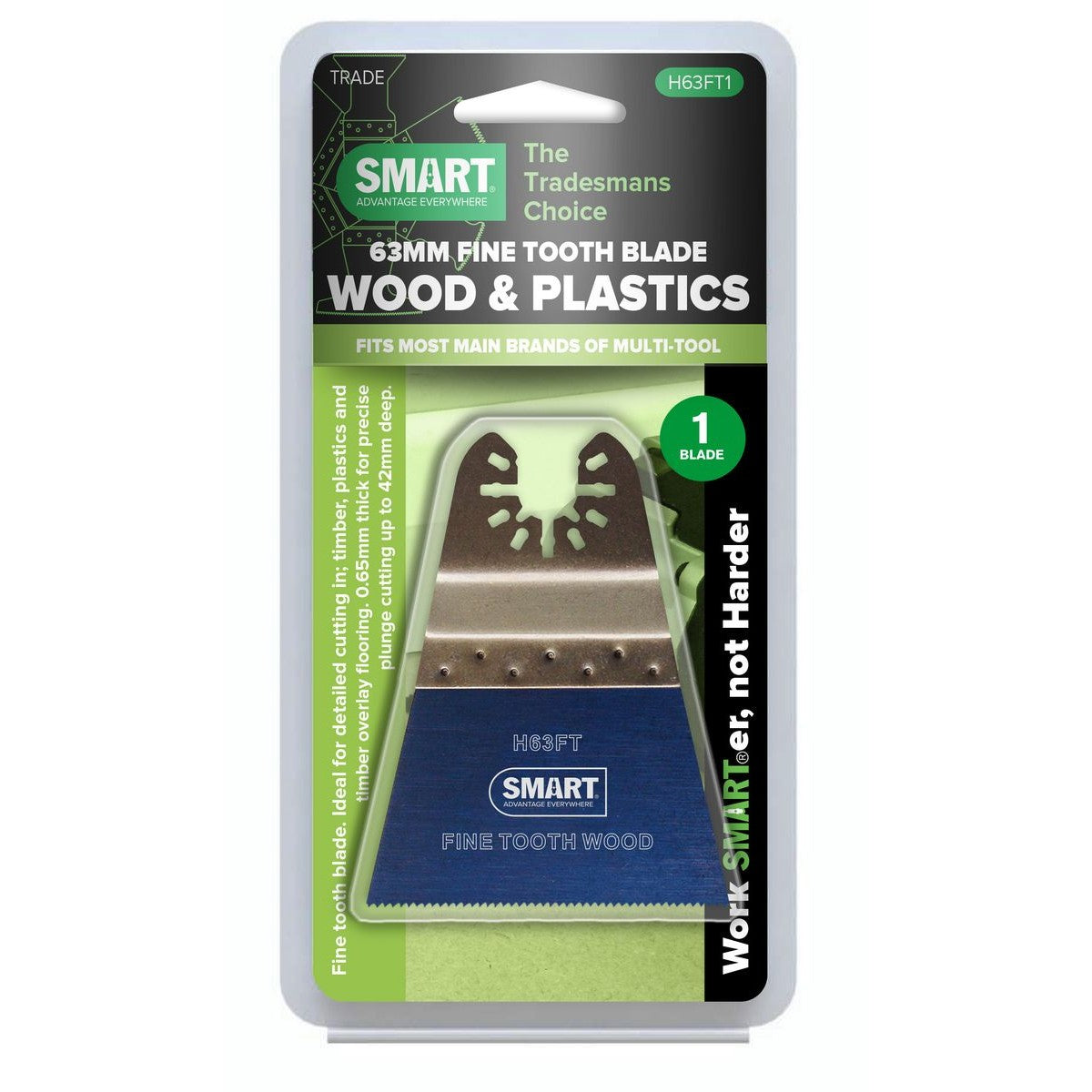 SMART Trade 63mm Fine Tooth Blade H63FT1