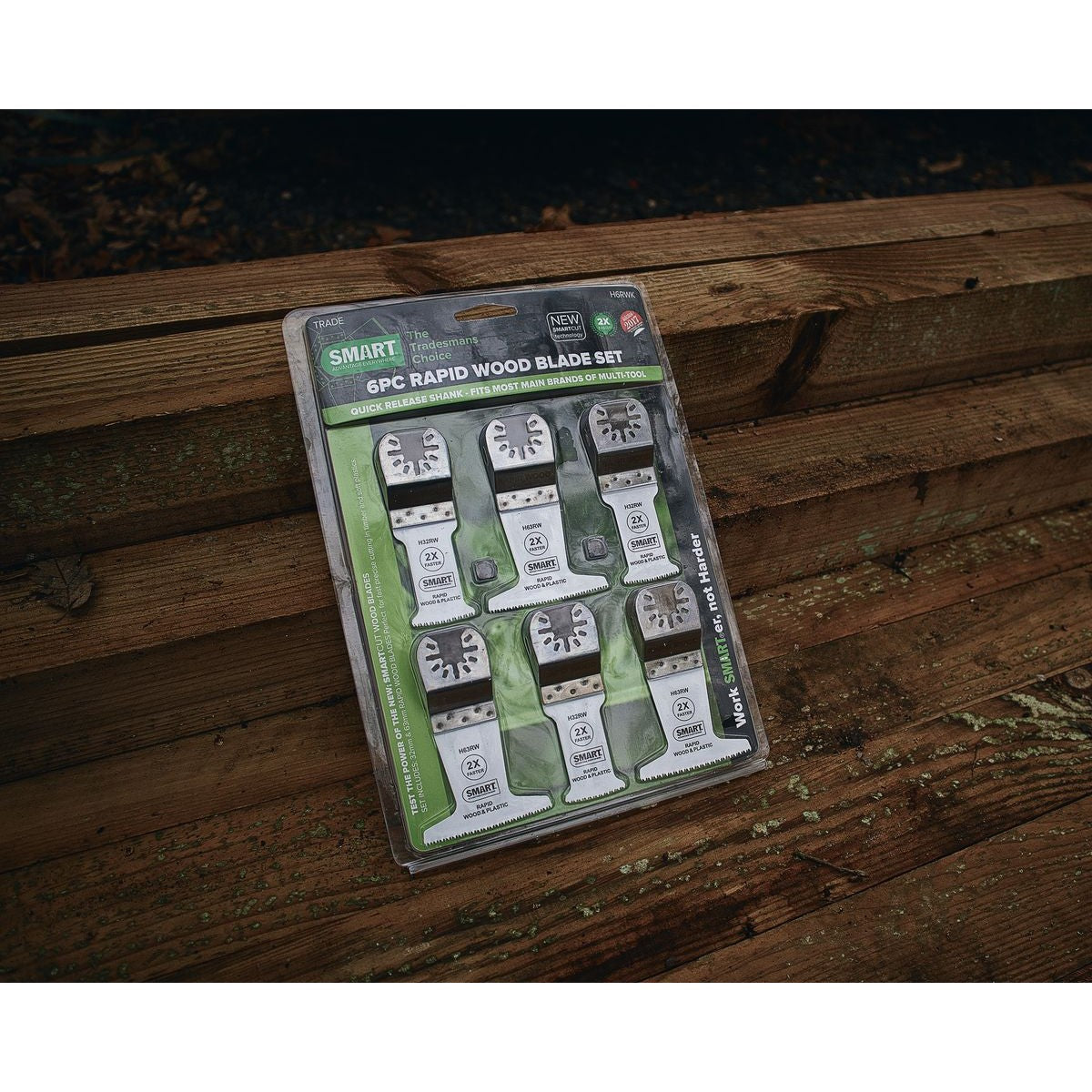 SMART Rapid Wood Blades - 6 Pc Set 3 x 32RW 3 x 63RW H6RWK