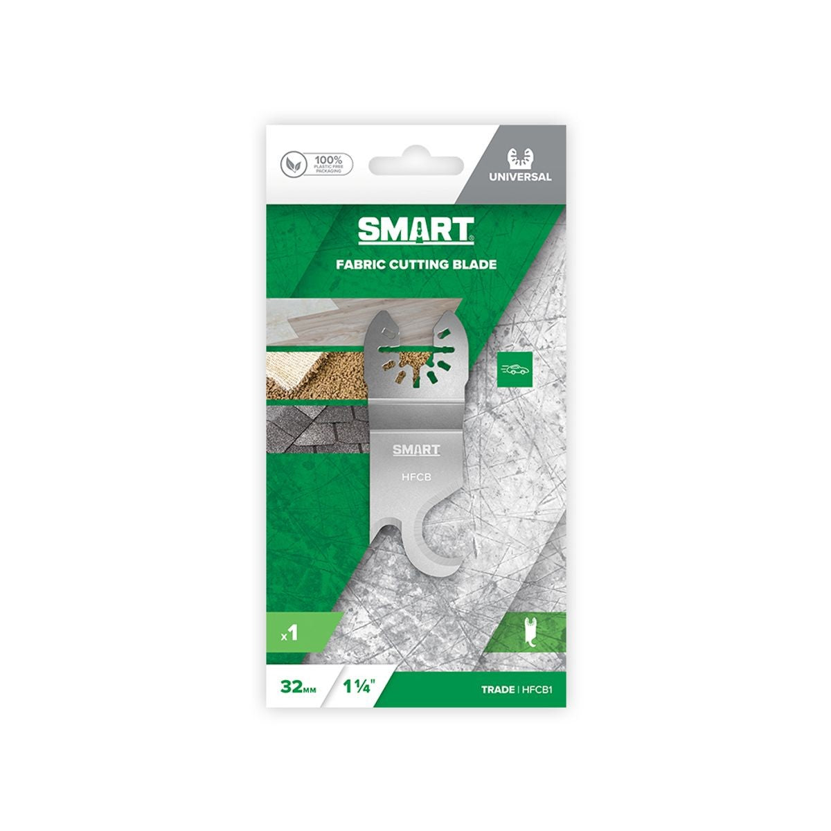 SMART Trade Fabric / Material Cutting Blade – 1pc pack HFCB1