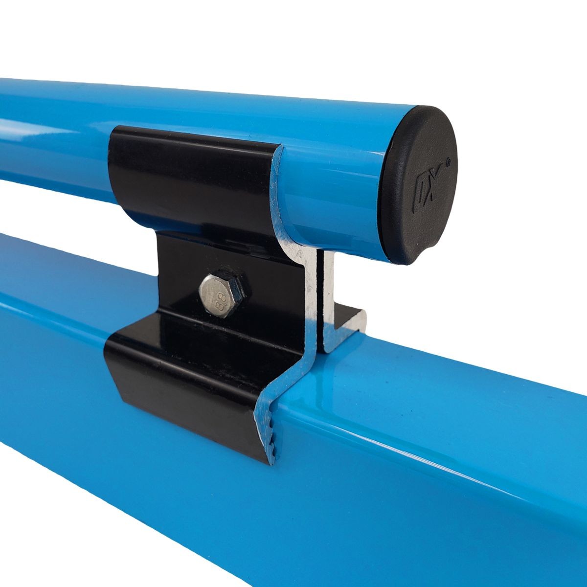 OX Pro Clamped Handle Concrete Screed - With Vial | 96" / 2400mm OX-P021324