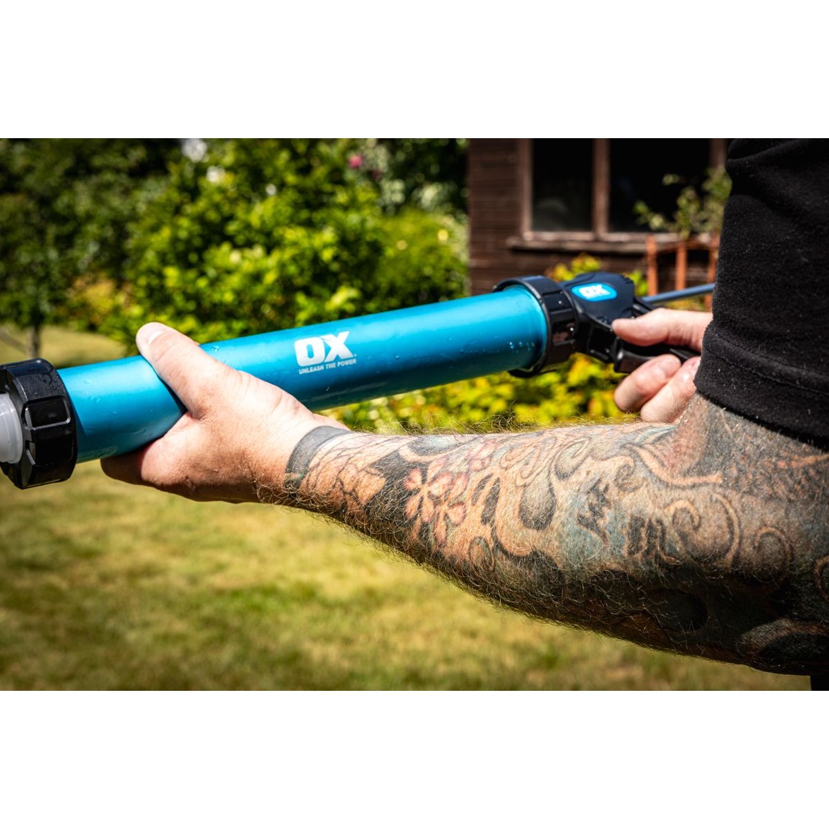OX Pro Sealant Gun - Dual Thrust | 15" / 380mm | 20-Ounce OX-P045560