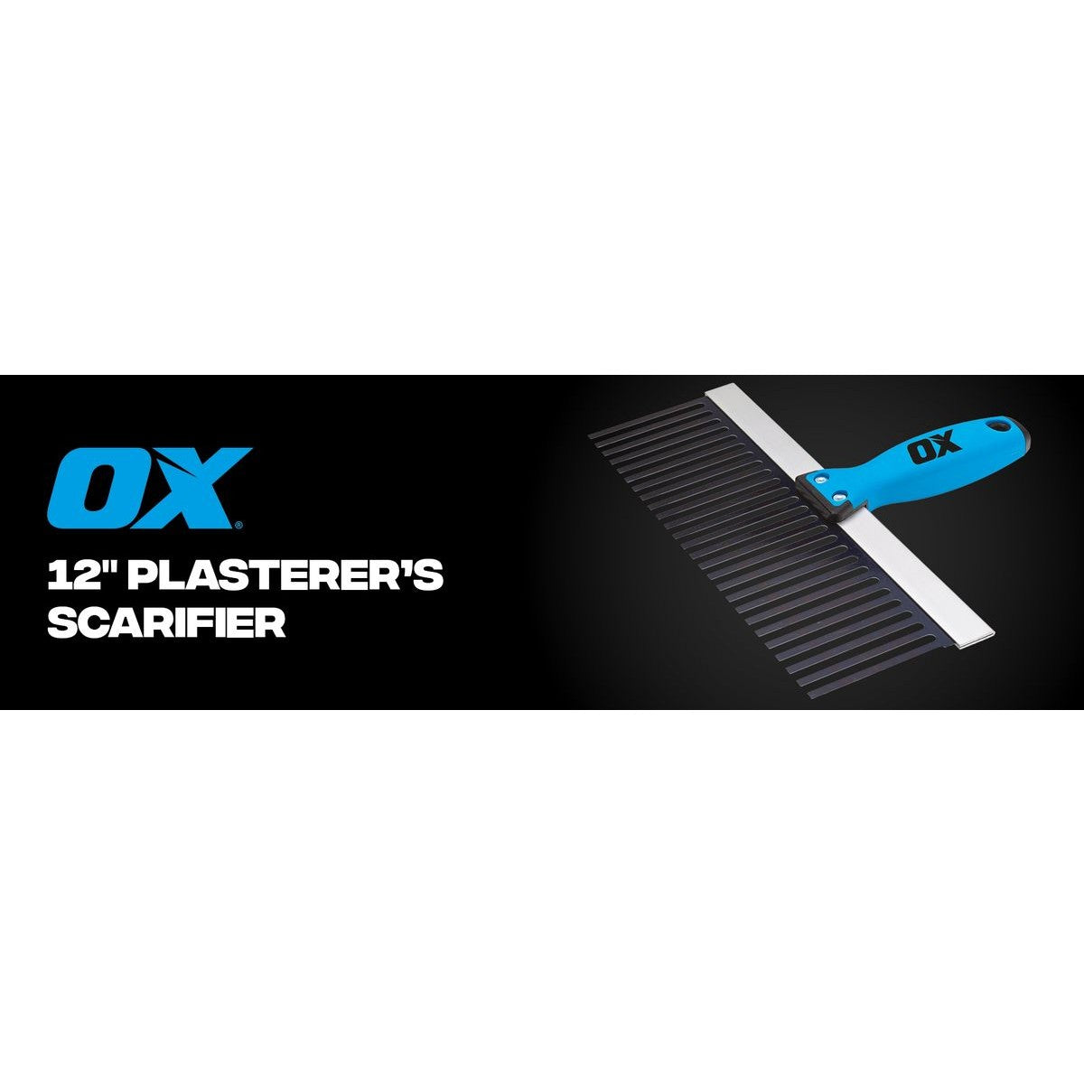 OX Pro Drywaller's Scarifier - OX Grip | 12" / 300mm OX-P051630