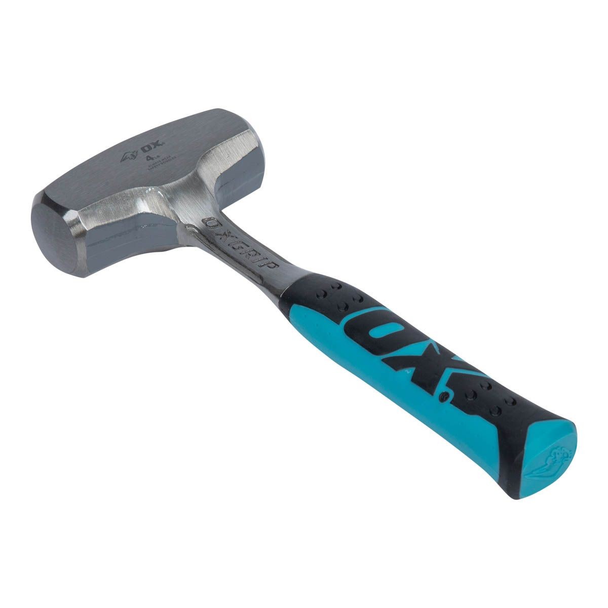 OX Club Hammer, Rubber Handle - 4lb / 1.8kgs OX-P082704