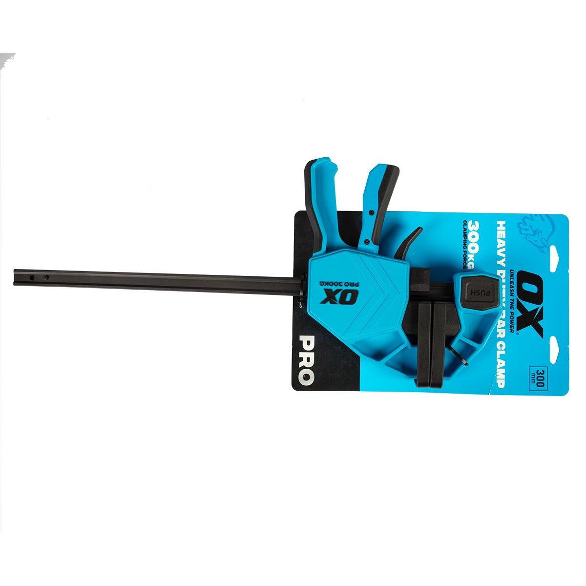 OX Heavy Duty Bar Clamp 300kg - 300mm OX-P203530