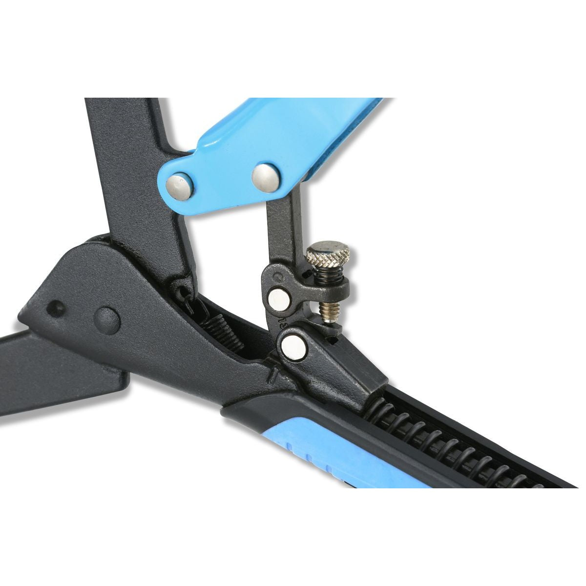 OX Auto Adjust 10-Inch Long Reach C Clamp With Swivel Pad - Gripped OX-P204502