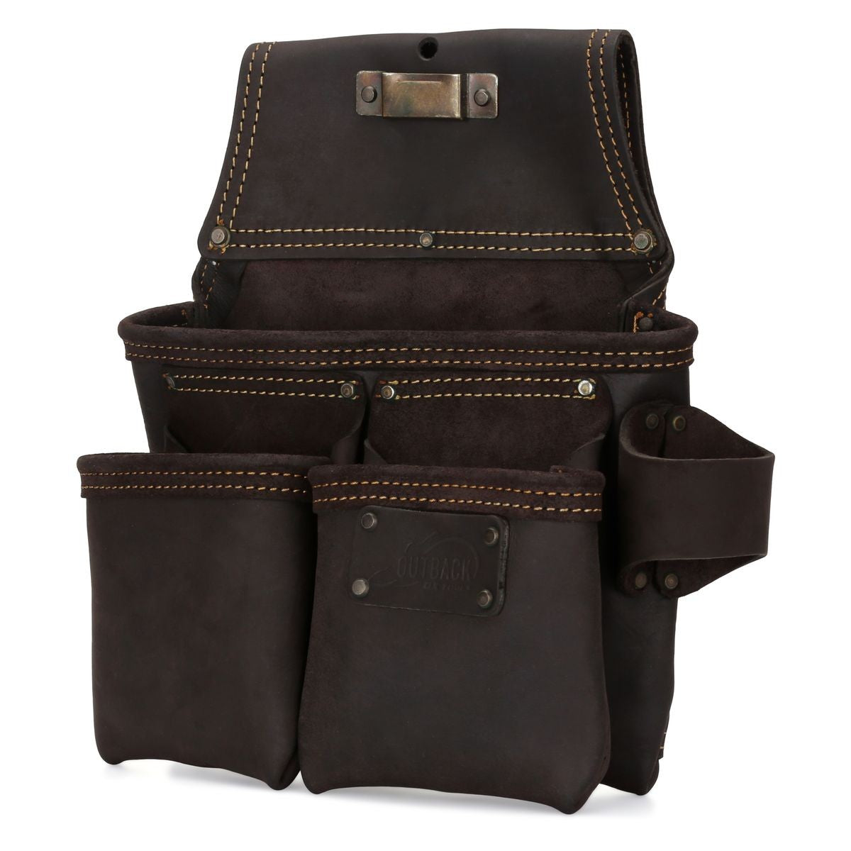 OX Framer's Tool Bag, Oil-Tanned Leather, 3 Pouch OX-P263203