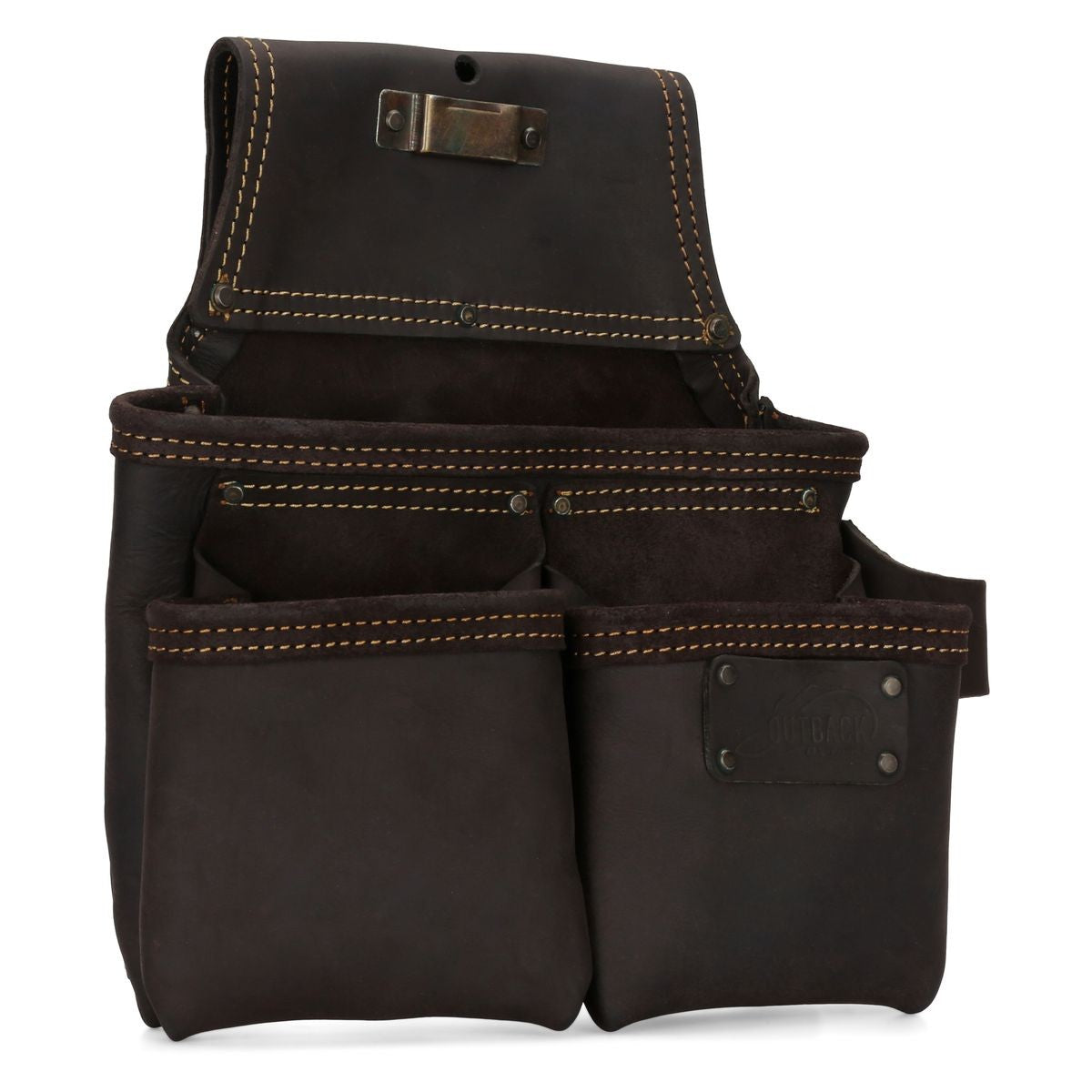 OX Framer's Tool Bag, Oil-Tanned Leather, 3 Pouch OX-P263203