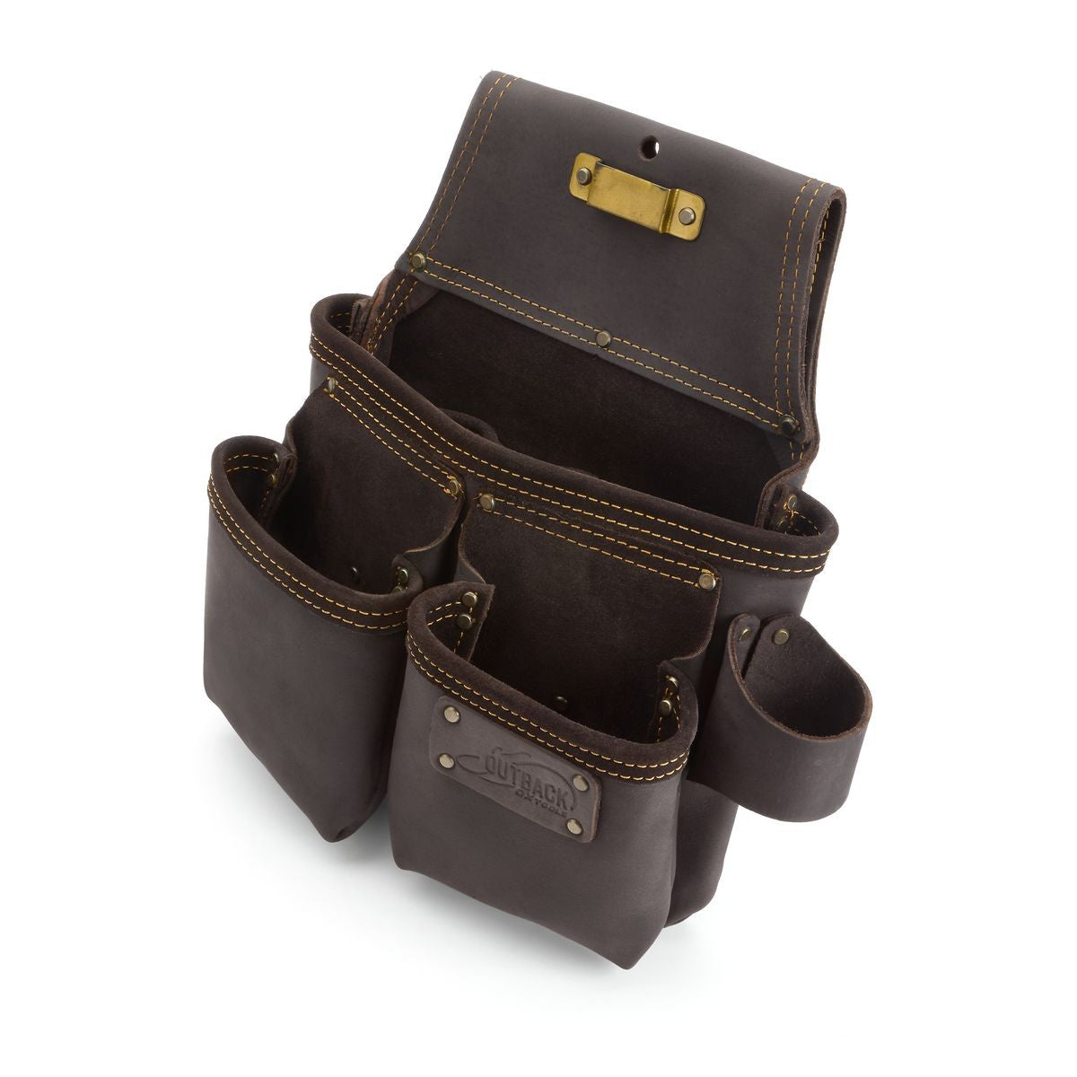 OX Framer's Tool Bag, Oil-Tanned Leather, 3 Pouch OX-P263203