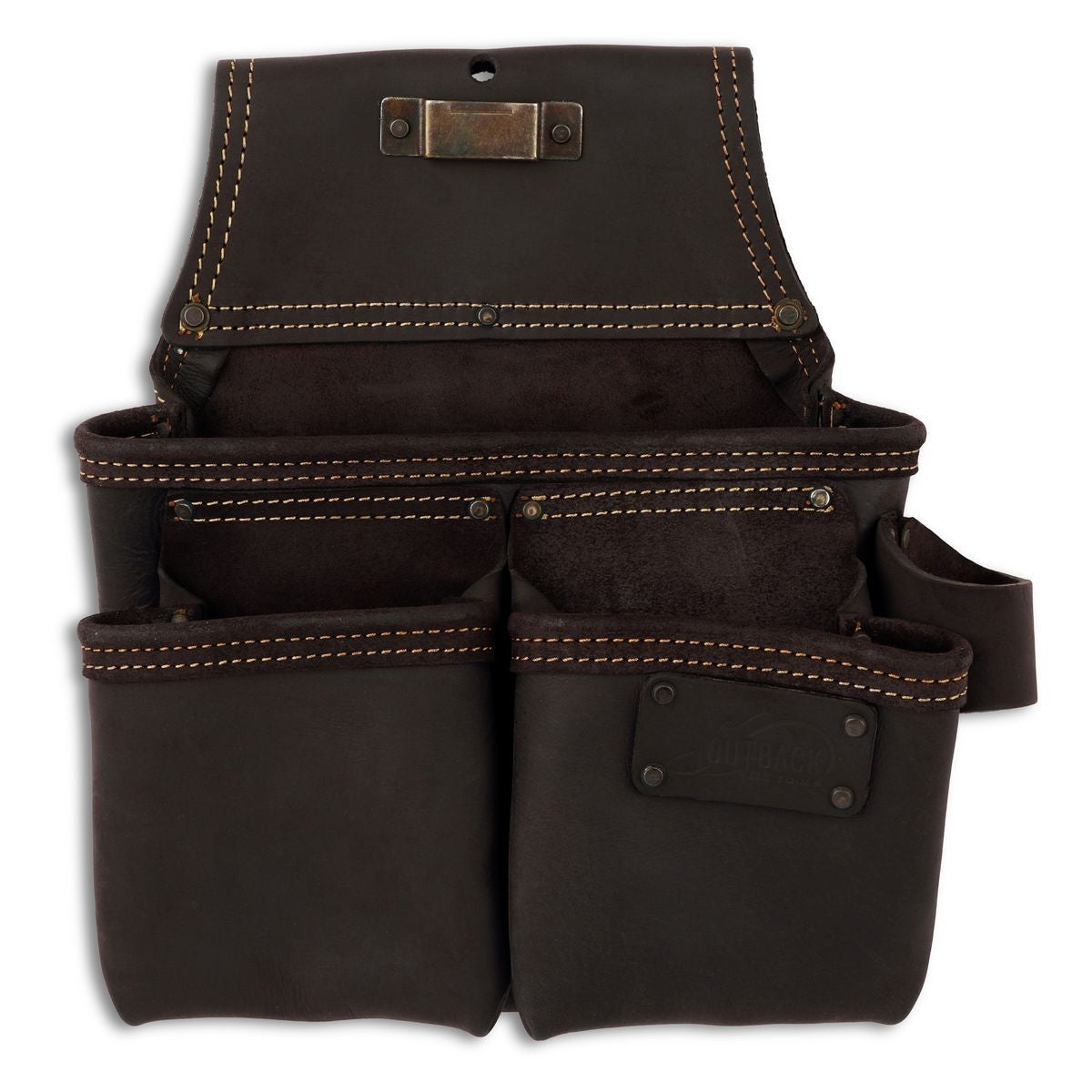 OX Framer's Tool Bag, Oil-Tanned Leather, 3 Pouch OX-P263203