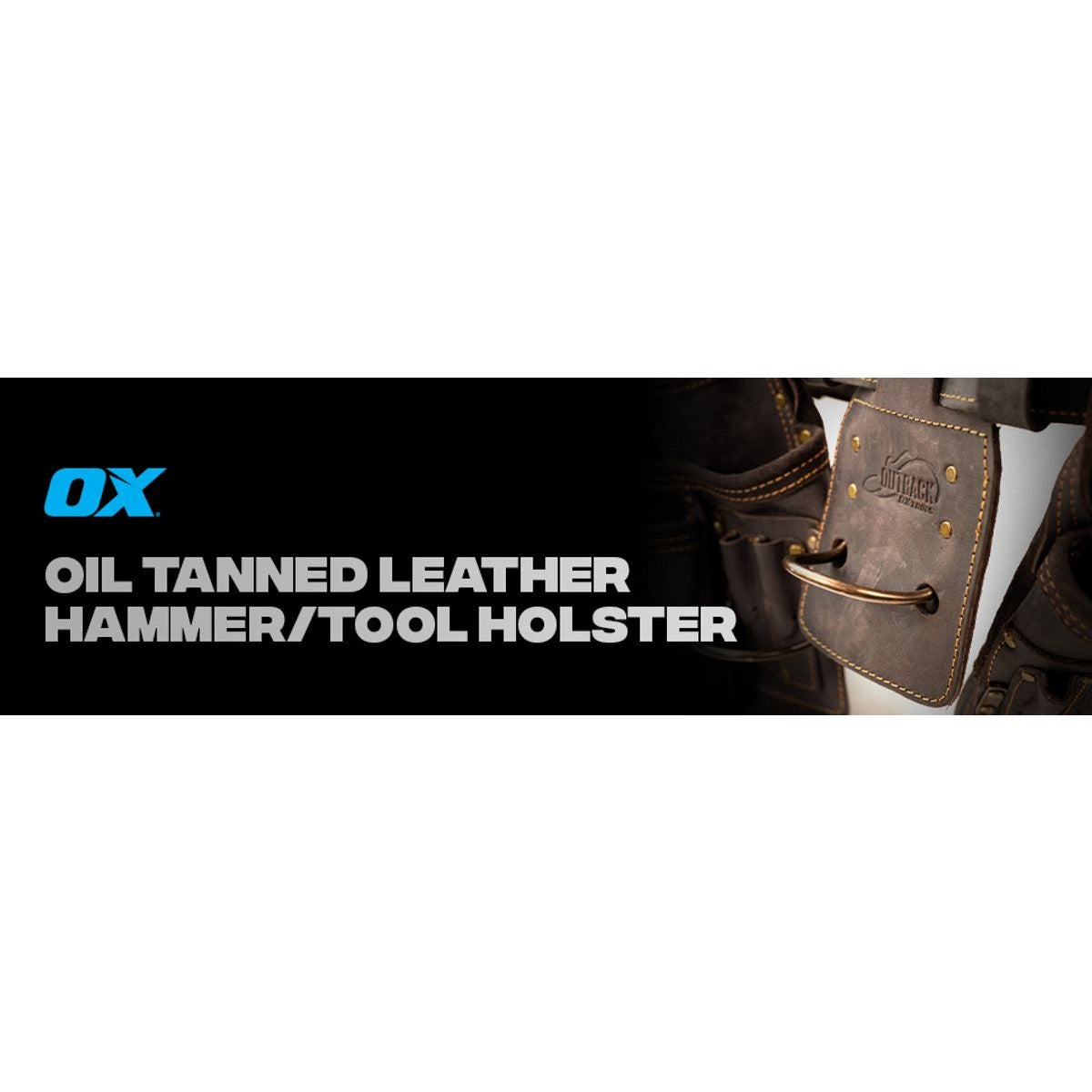 OX Hammer Holder, Oil-Tanned Leather OX-P263401
