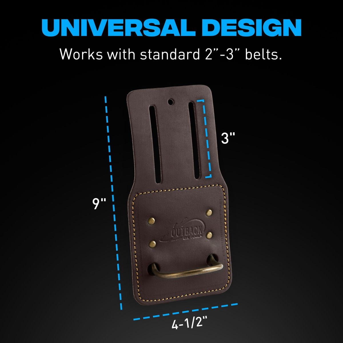 OX Hammer Holder, Oil-Tanned Leather OX-P263401