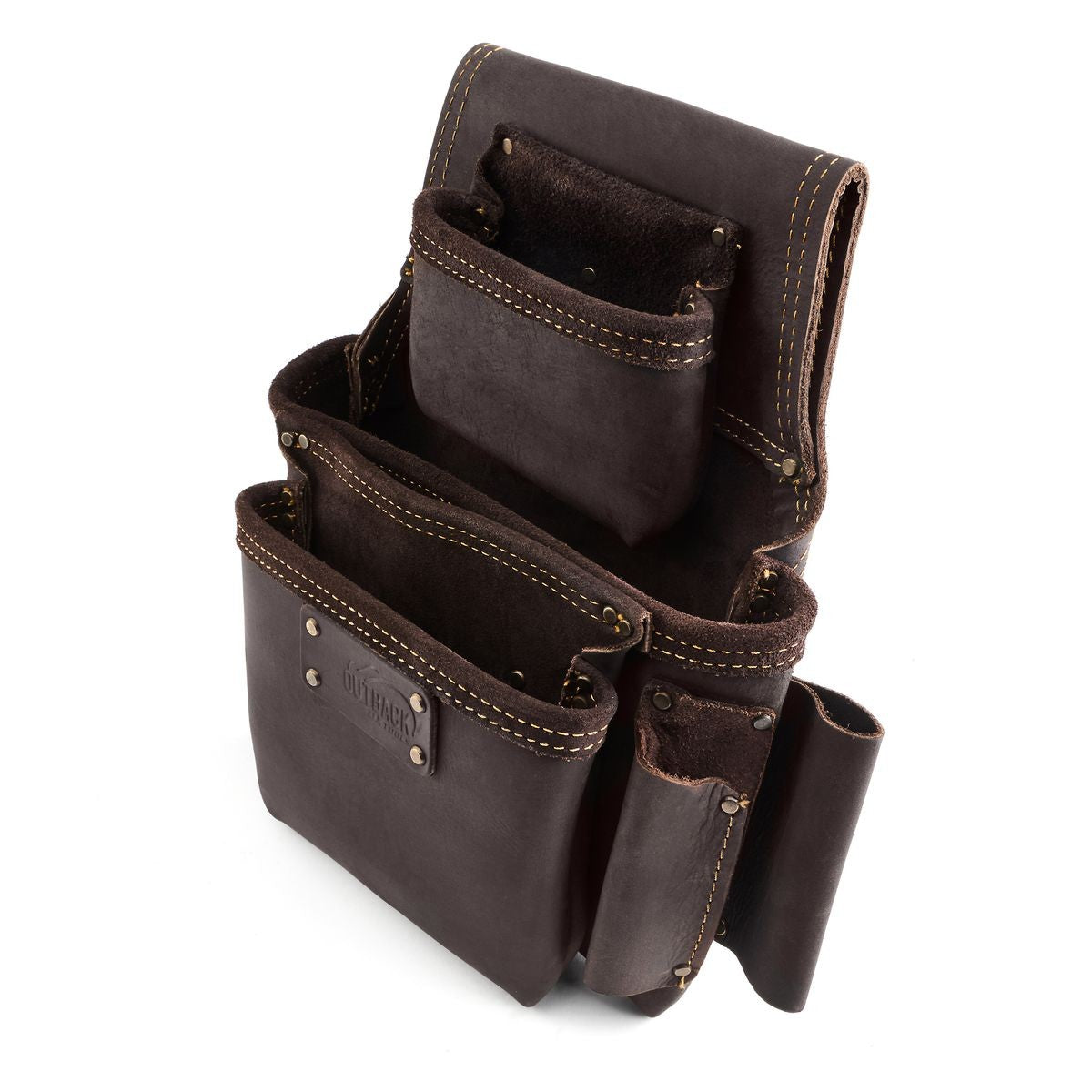 OX Fastener Bag, Oil-Tanned Leather, 3 Pouch OX-P263503
