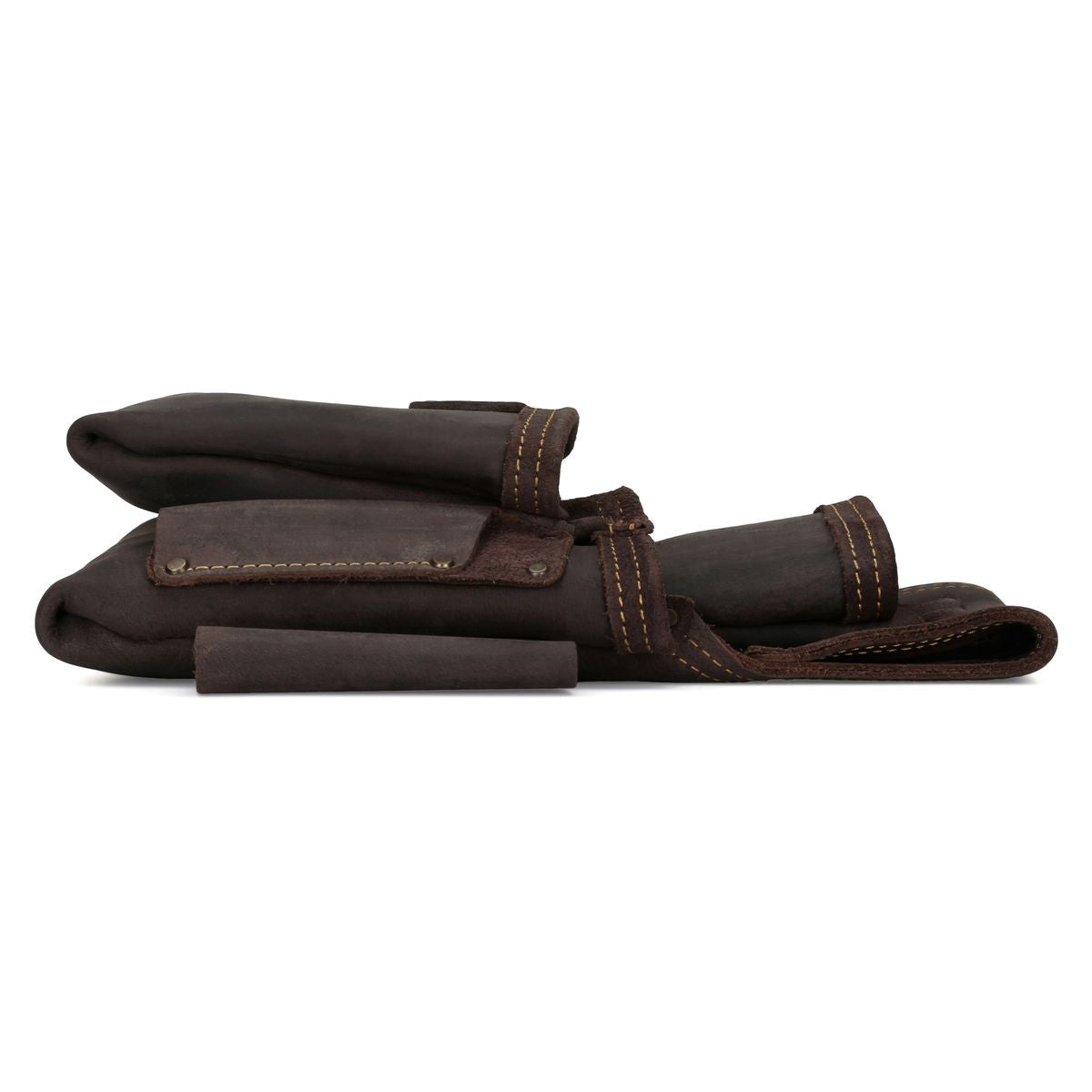 OX Fastener Bag, Oil-Tanned Leather, 3 Pouch OX-P263503