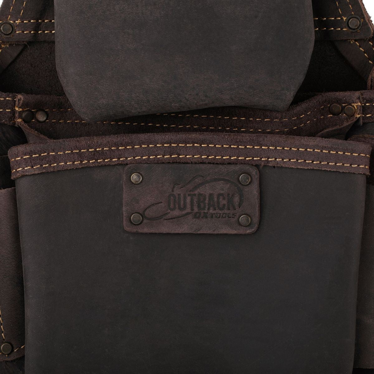 OX Fastener Bag, Oil-Tanned Leather, 3 Pouch OX-P263503
