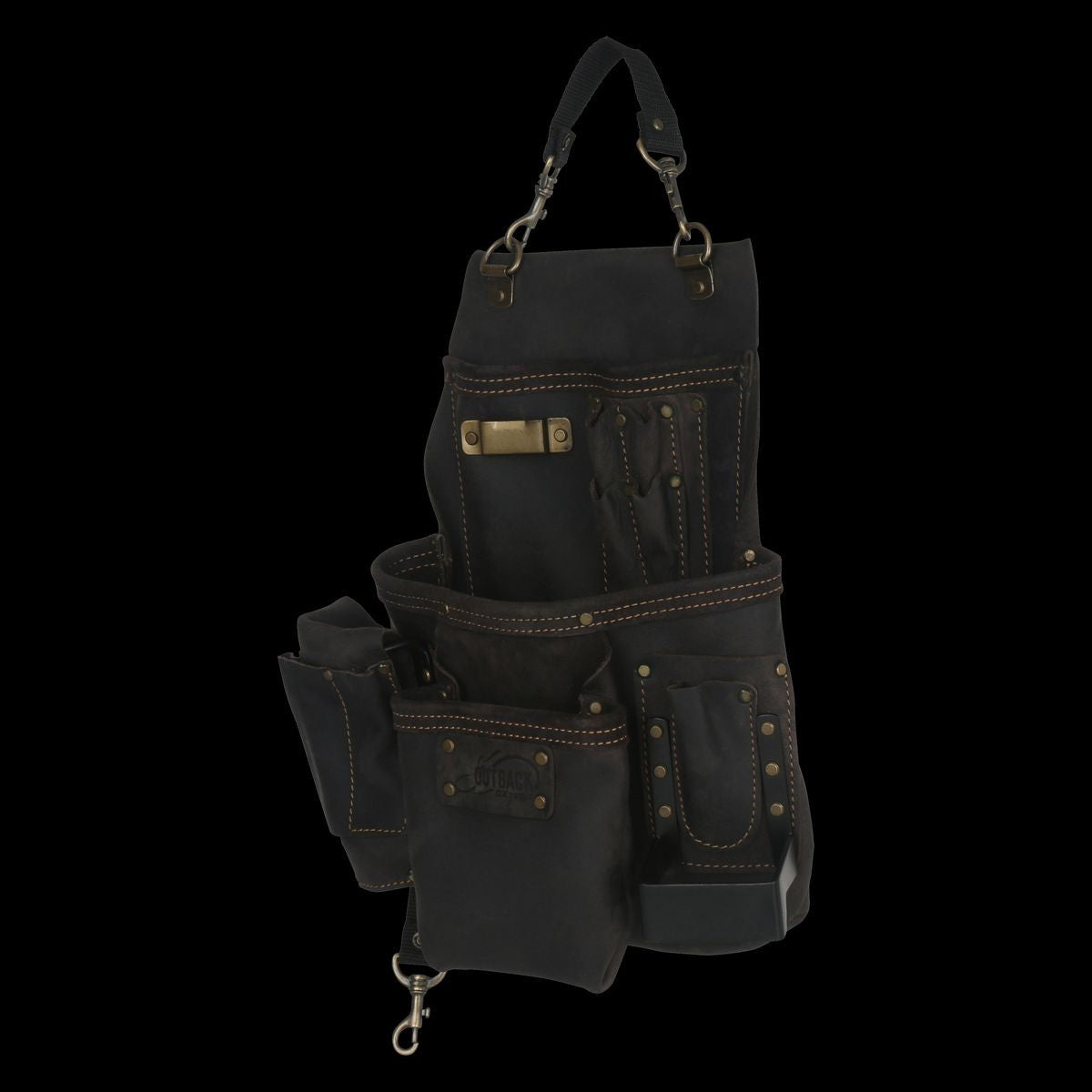 OX Pro Oil Tanned 14 Pocket Top Grain Pouch with Air Gun Holder OX-P263514