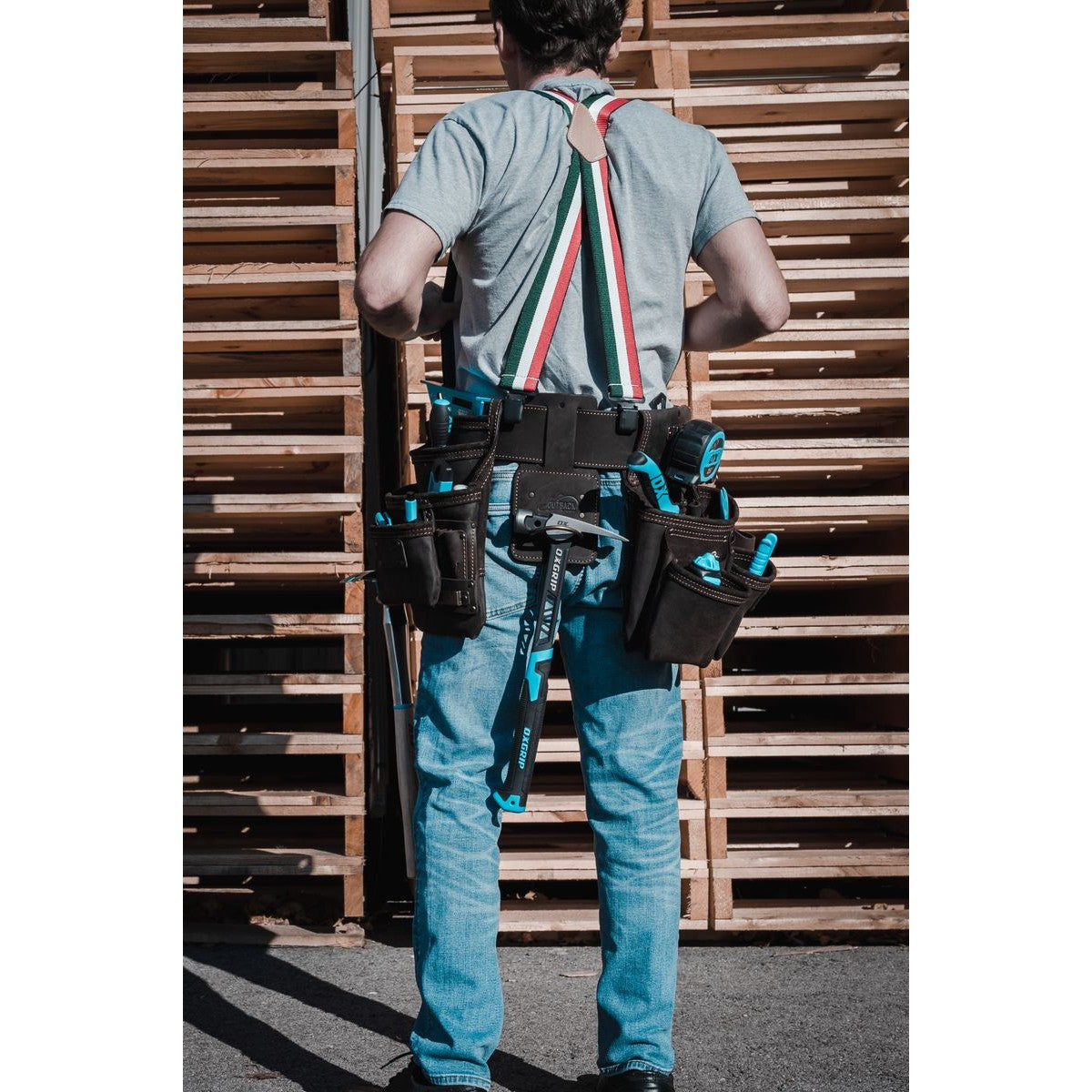 OX Framer’s Tool Rig - Oil Tanned Top Grain Leather OX-P263605
