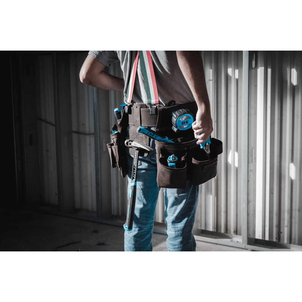OX Framer’s Tool Rig - Oil Tanned Top Grain Leather OX-P263605