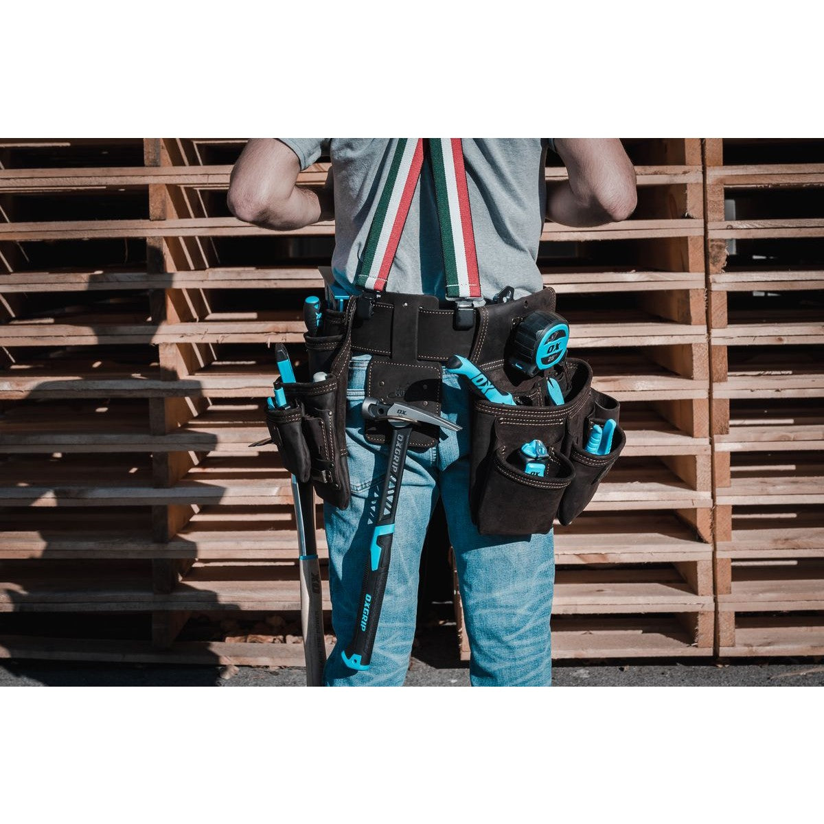 OX Framer’s Tool Rig - Oil Tanned Top Grain Leather OX-P263605