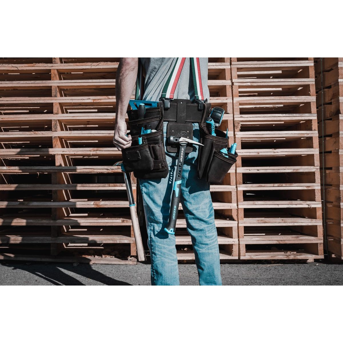 OX Framer’s Tool Rig - Oil Tanned Top Grain Leather OX-P263605